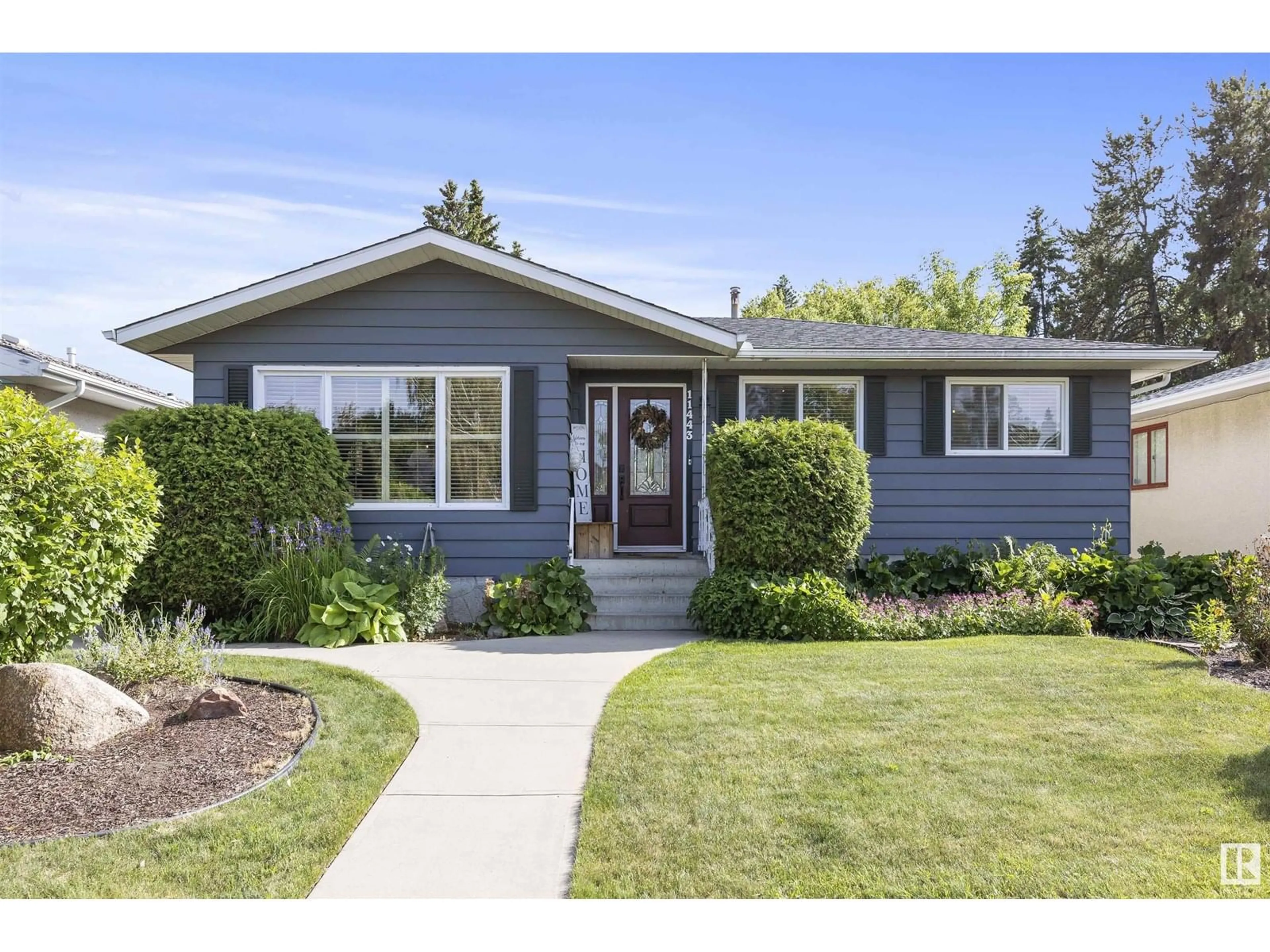 Home with vinyl exterior material, street for 11443 37A AV, Edmonton Alberta T5J0J6