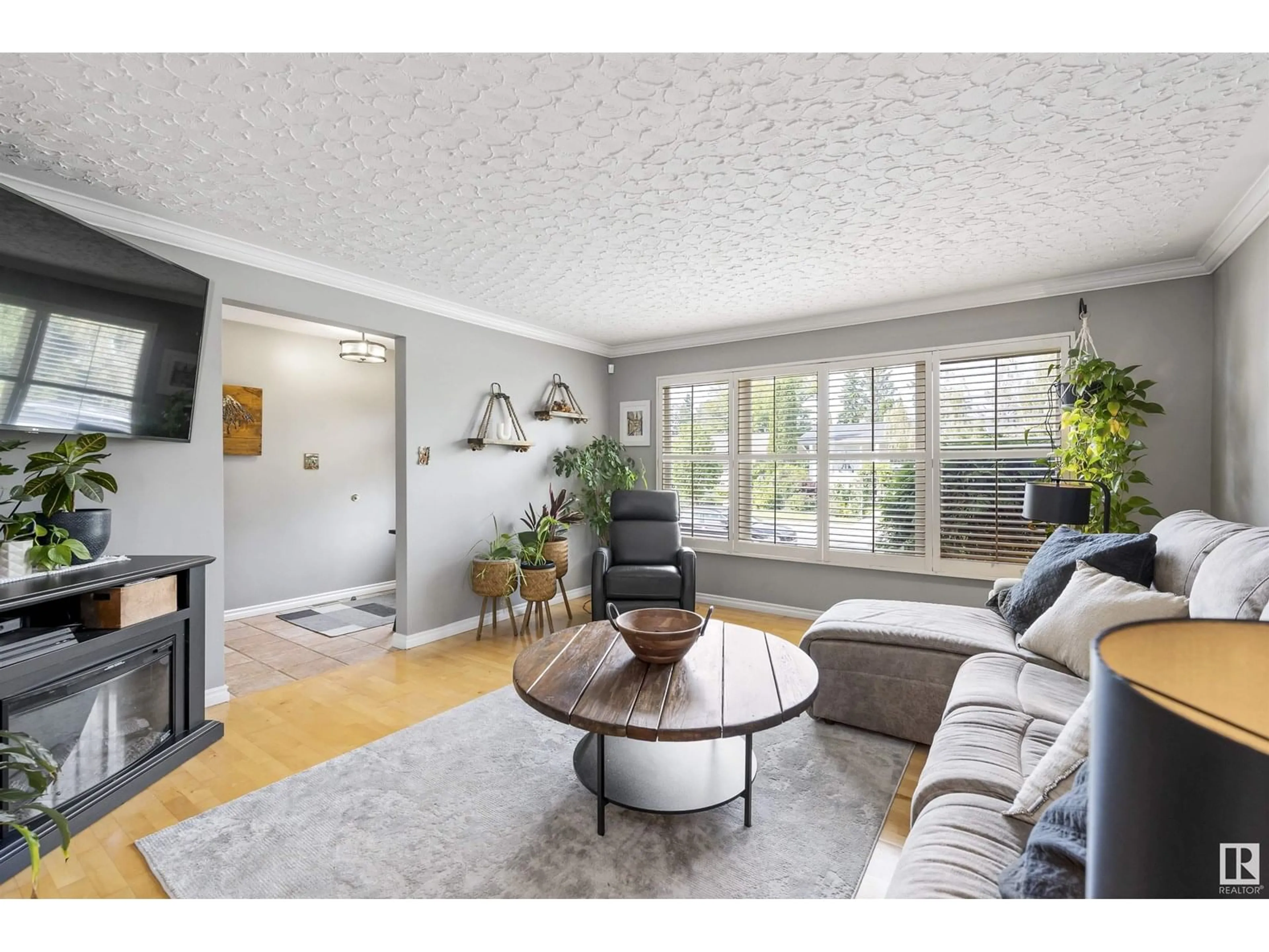 Living room with furniture, unknown for 11443 37A AV, Edmonton Alberta T5J0J6