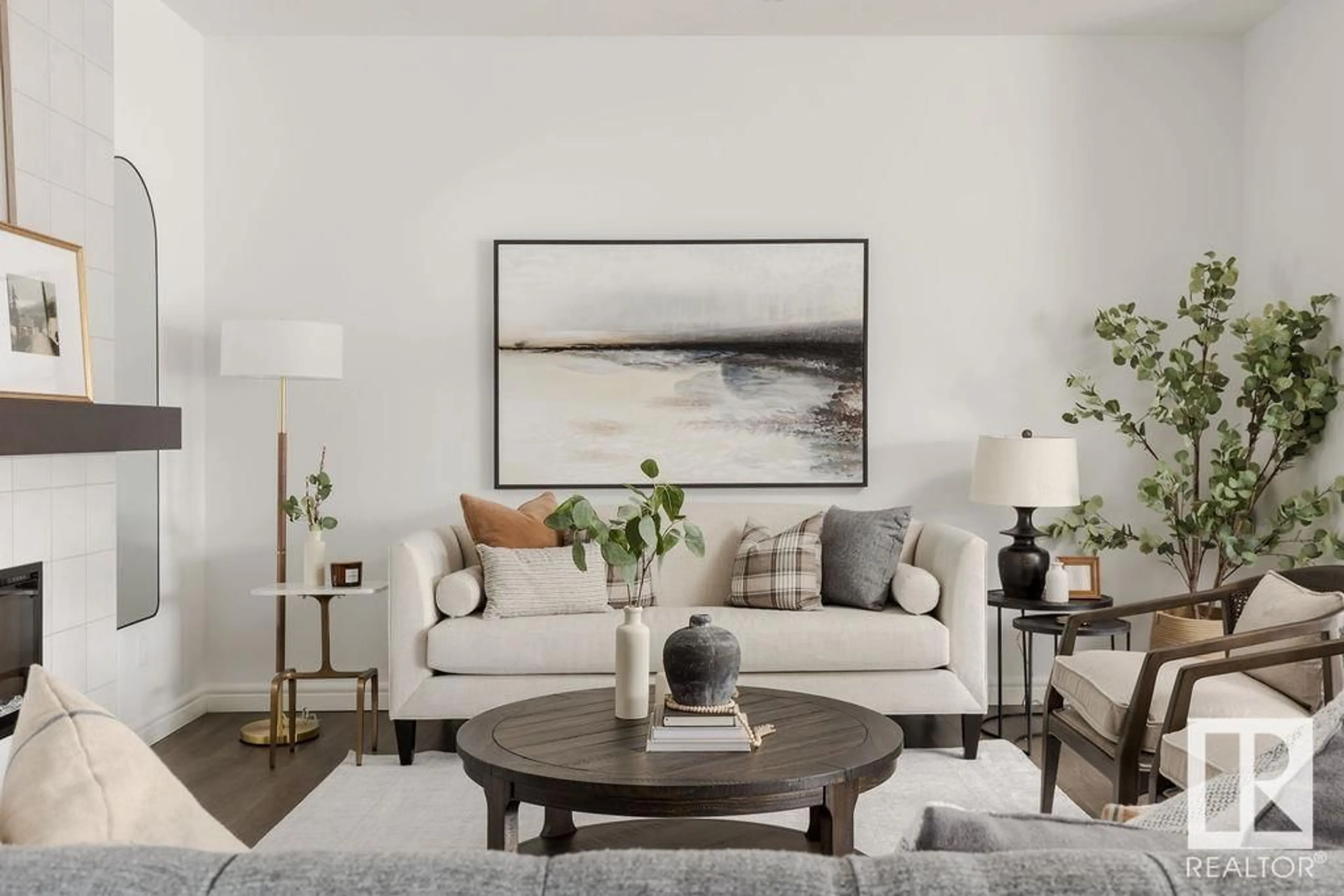 Living room with furniture, unknown for 210 SEDUM WY, Sherwood Park Alberta T8H2X8