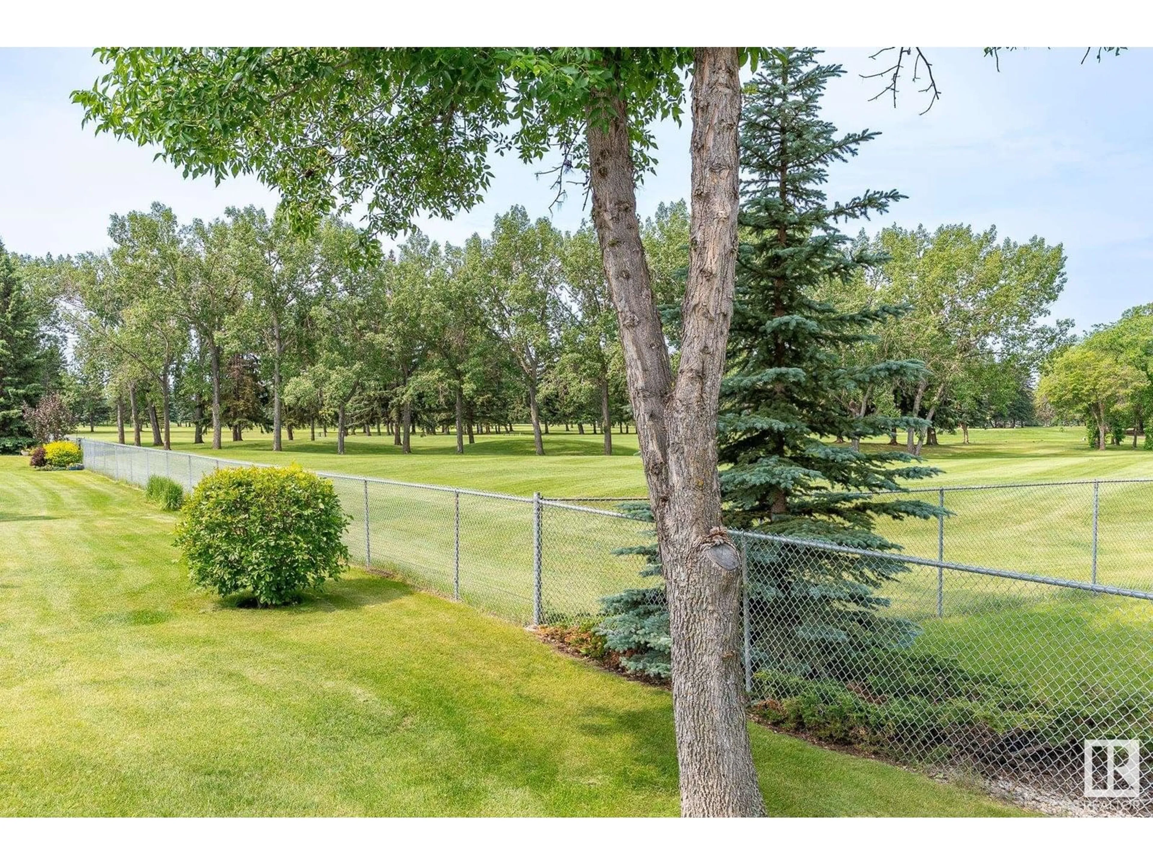 A pic from outside/outdoor area/front of a property/back of a property/a pic from drone, forest/trees view for 129 IRONWOOD PL, Edmonton Alberta T6J6R4