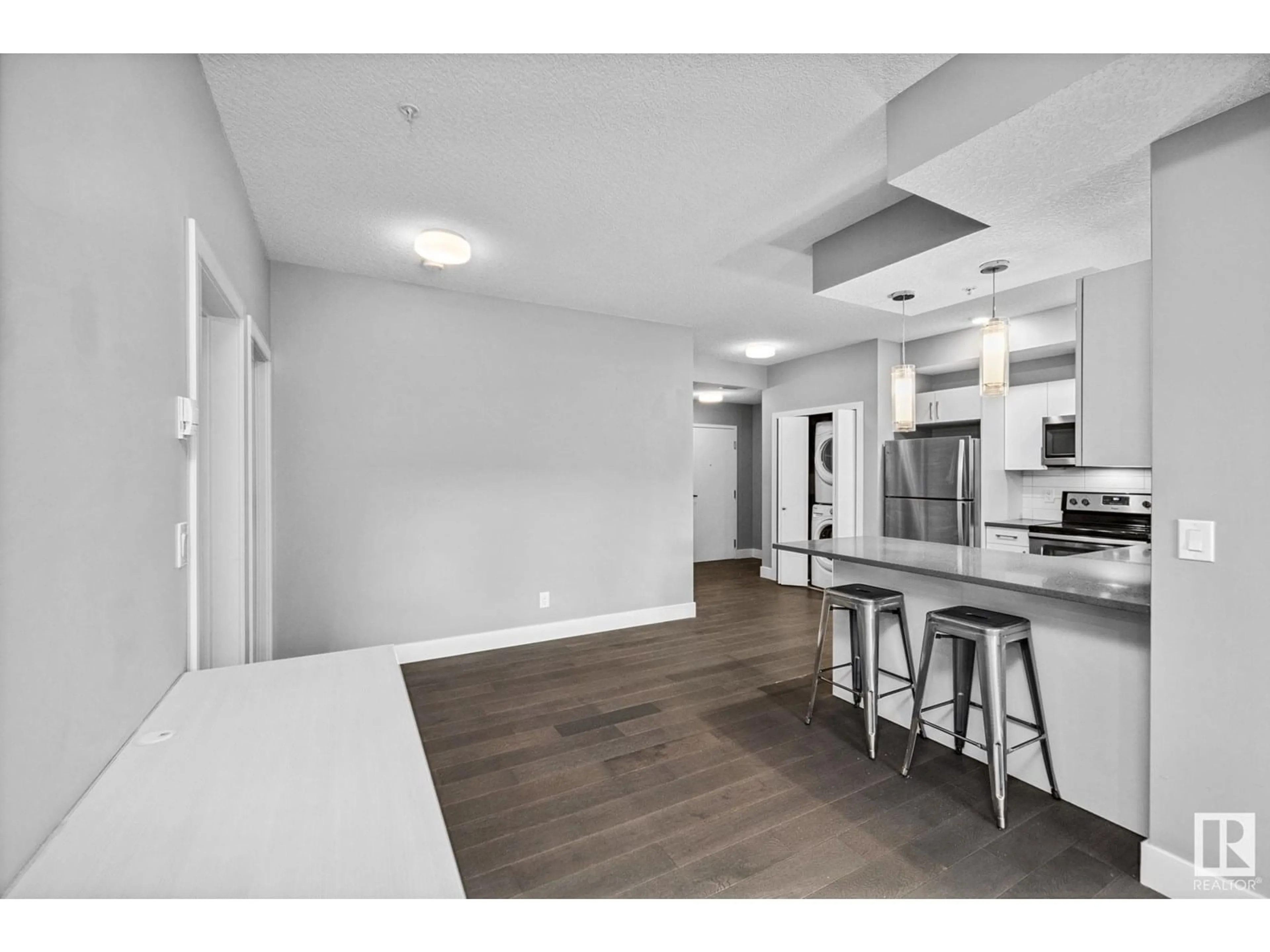 Open concept kitchen, unknown for #203 - 10006 83 ST, Edmonton Alberta T6E2C2