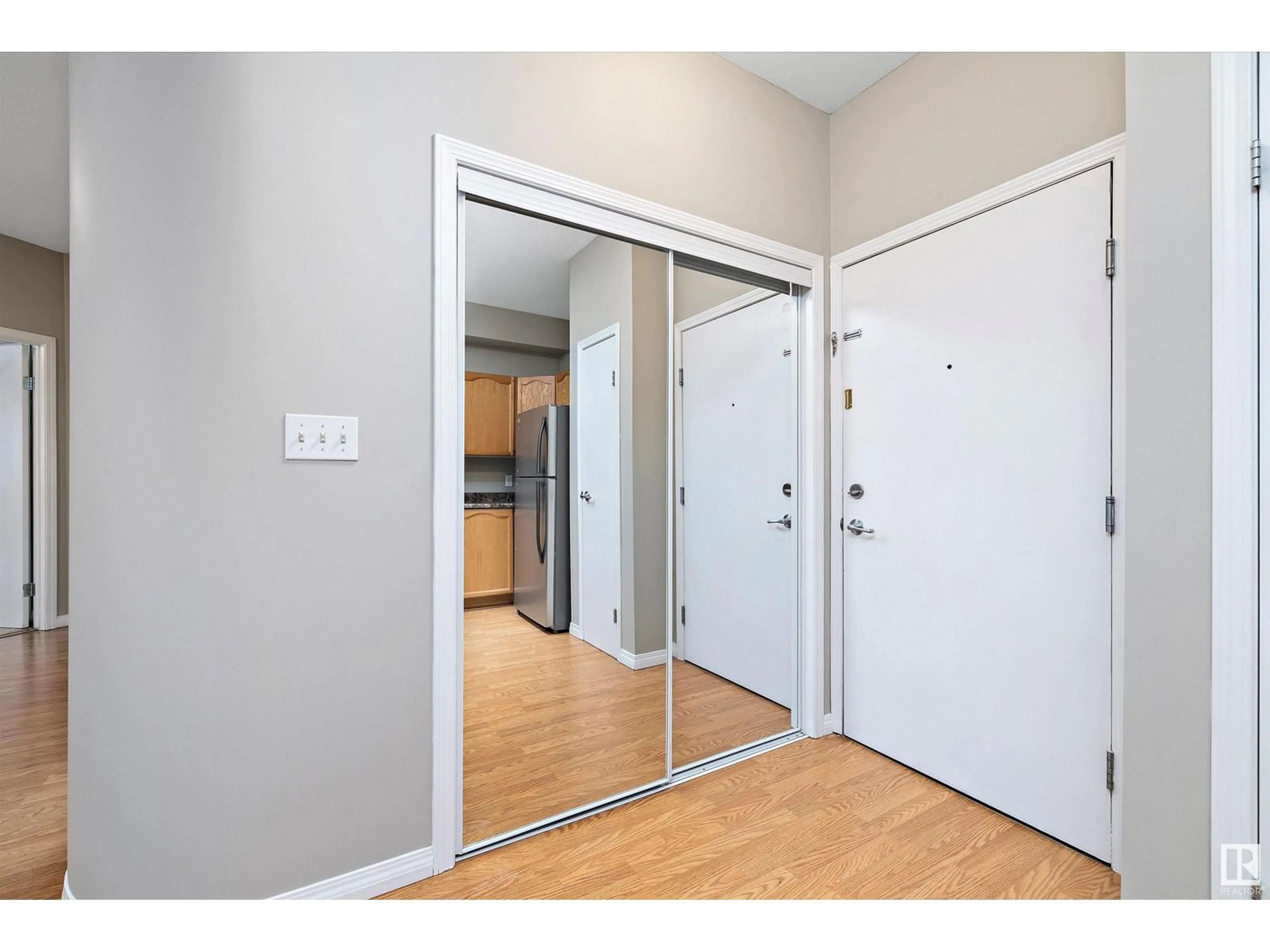 Indoor entryway for #211 - 4304 139 AV, Edmonton Alberta T5Y0H6