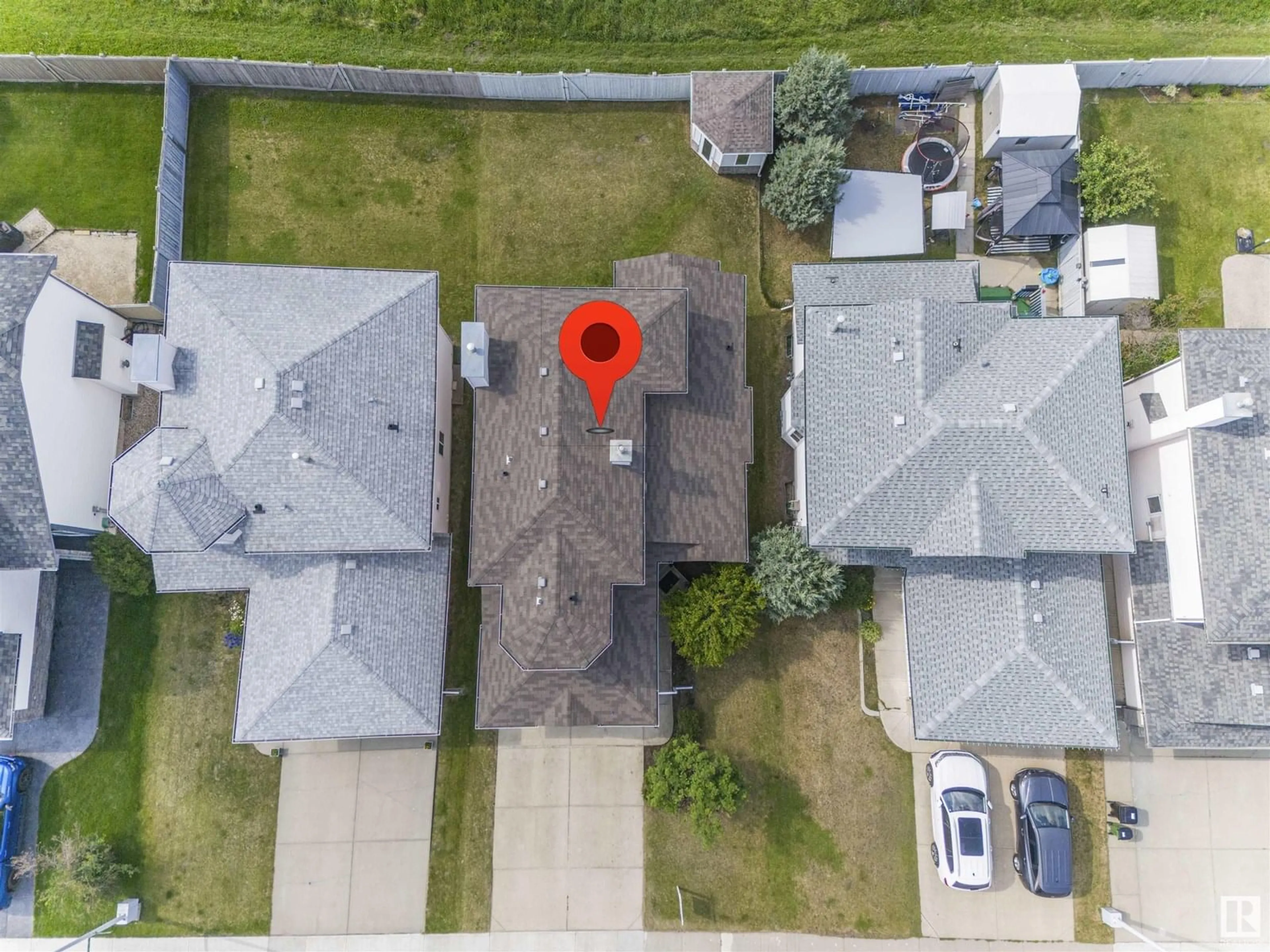 A pic from outside/outdoor area/front of a property/back of a property/a pic from drone, street for NW - 11346 173 AV, Edmonton Alberta T5X5Y7