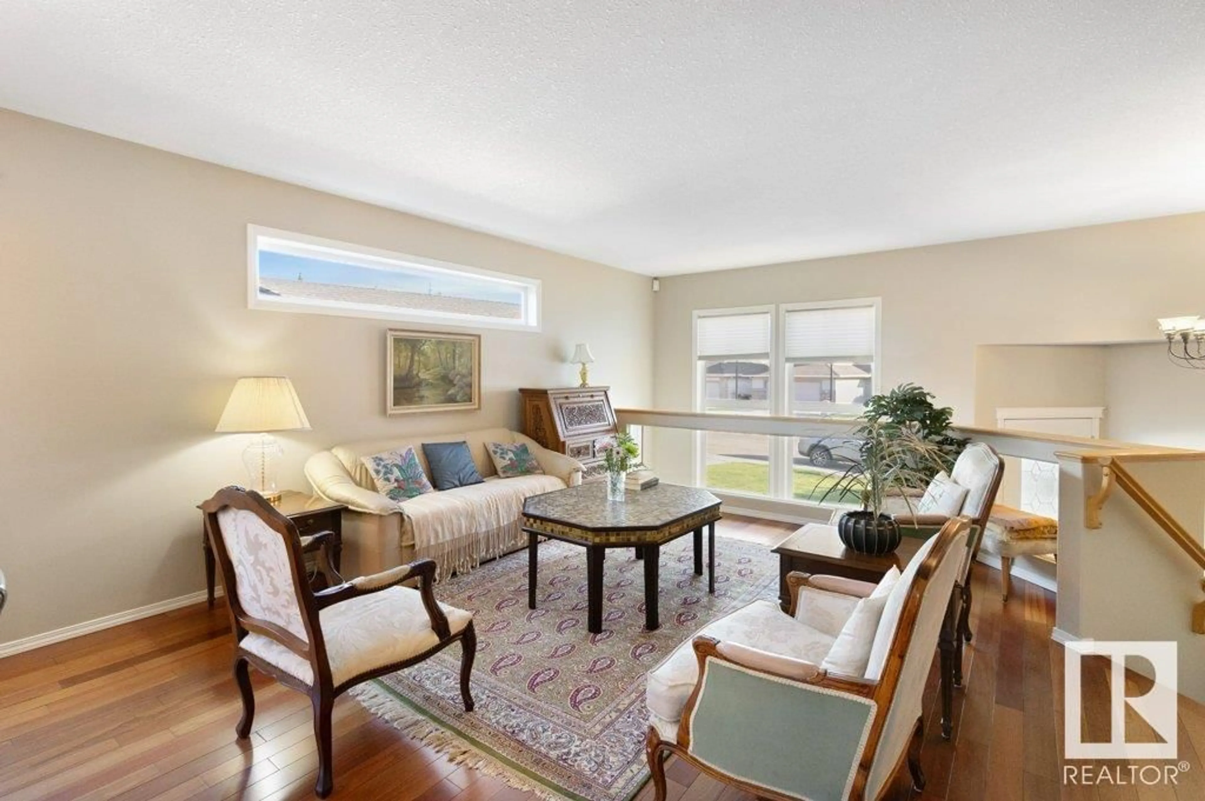 Living room with furniture, unknown for 55 RIDGEHAVEN CR, Sherwood Park Alberta T8A6H9