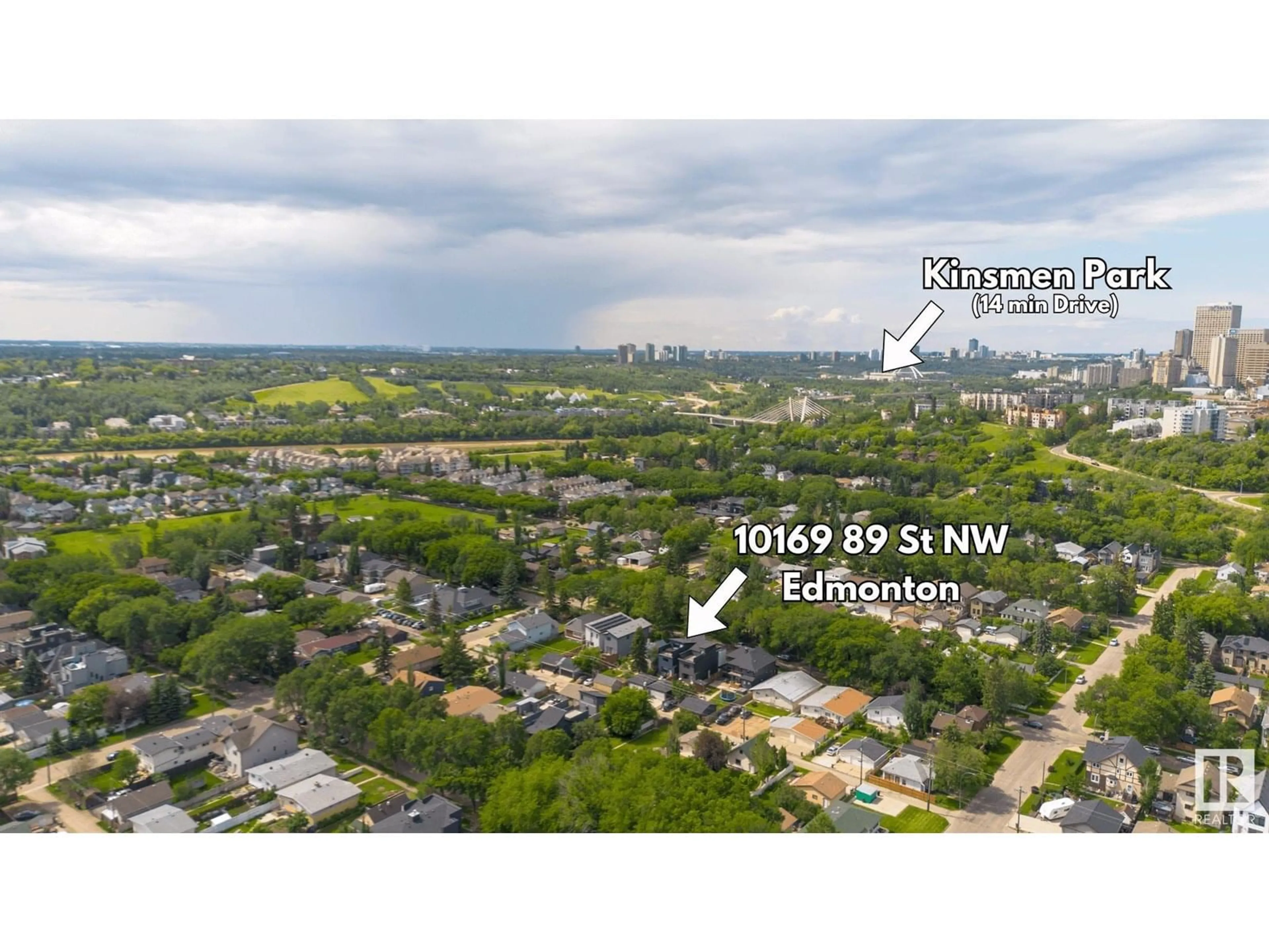 A pic from outside/outdoor area/front of a property/back of a property/a pic from drone, unknown for NW - 10167 89 ST, Edmonton Alberta T5H1P8