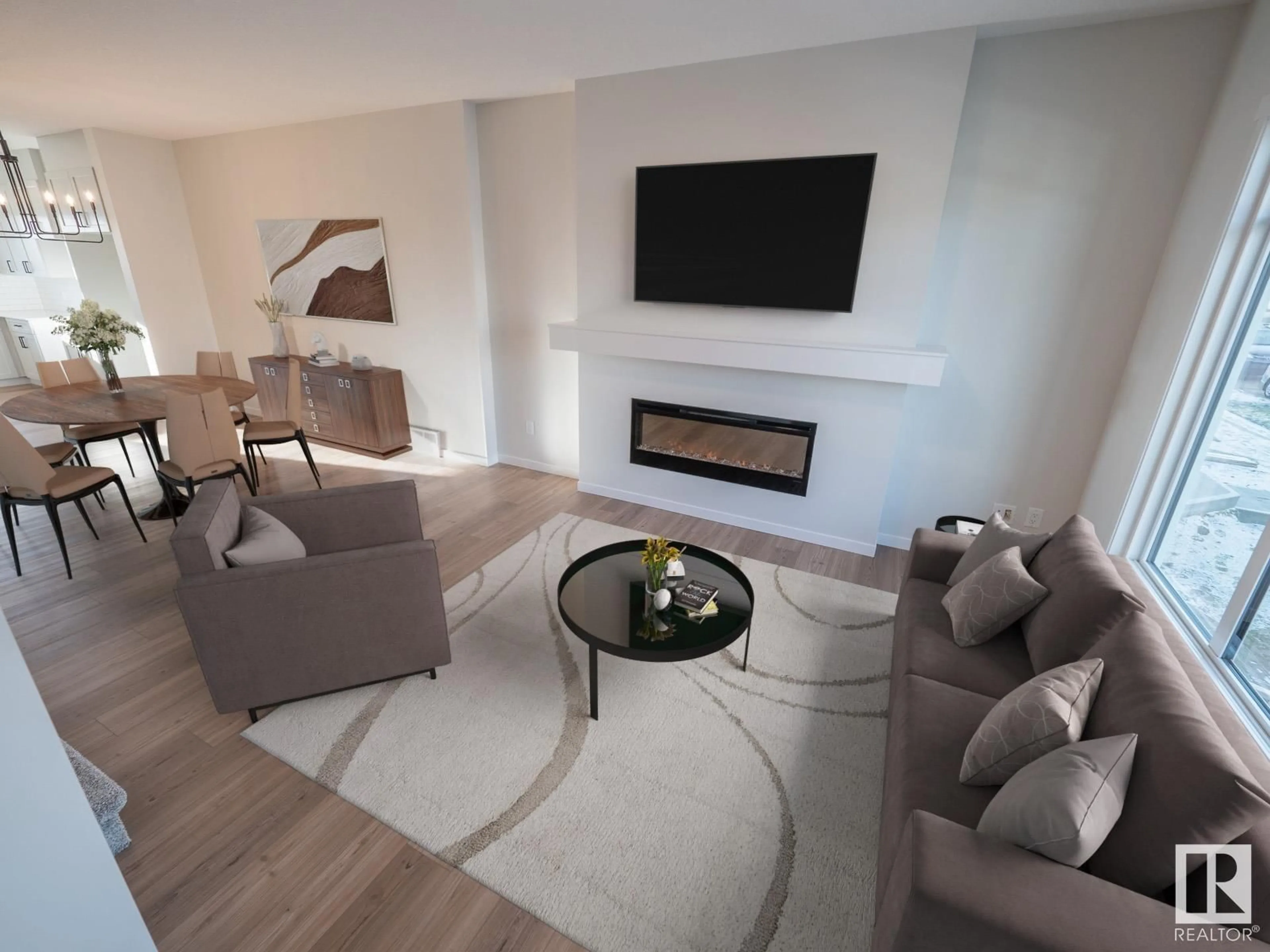 Living room with furniture, unknown for 9332 229 ST, Edmonton Alberta T5T4W8