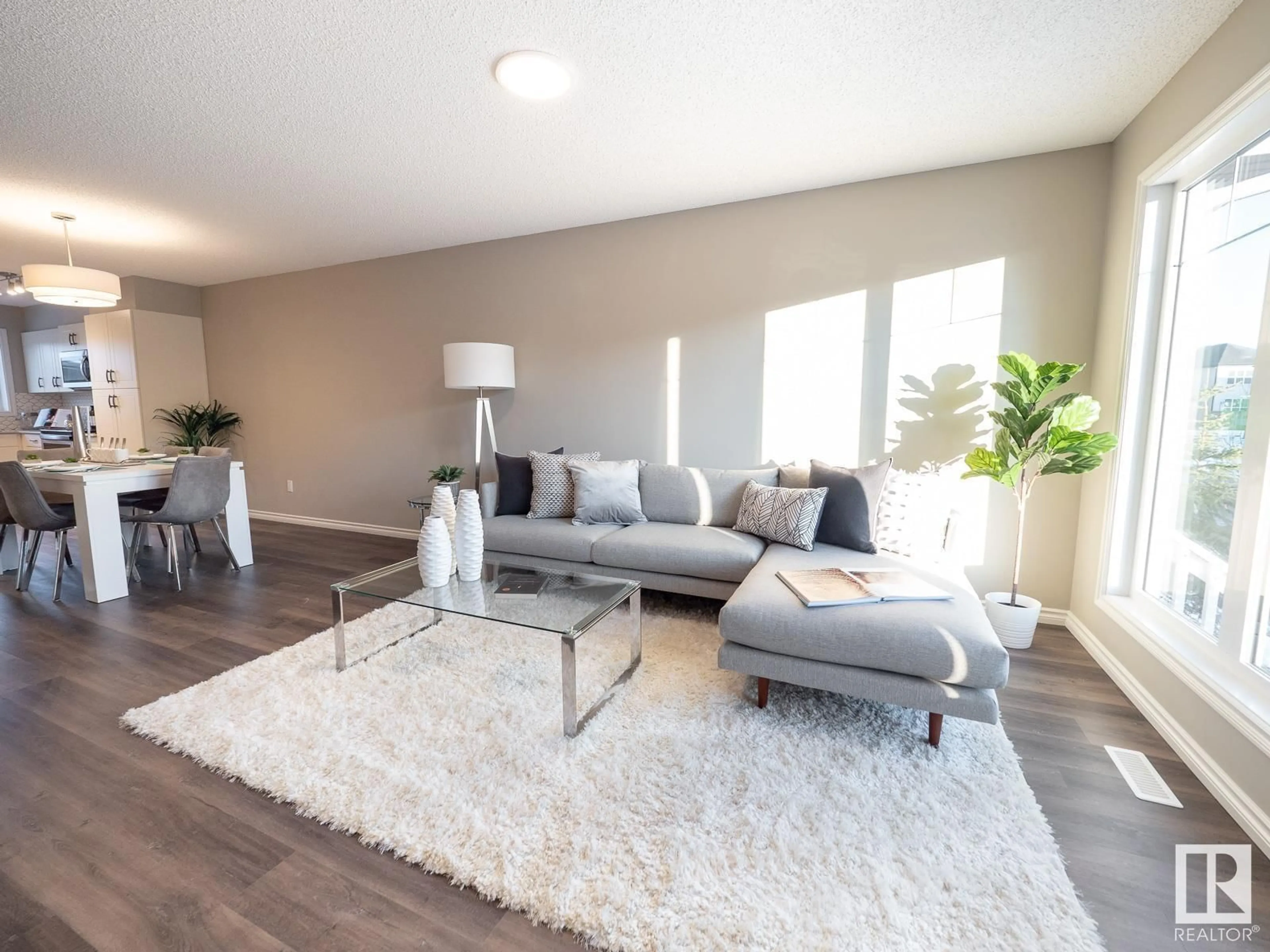 Living room with furniture, unknown for 187 GRIESBACH RD, Edmonton Alberta T5E2K1