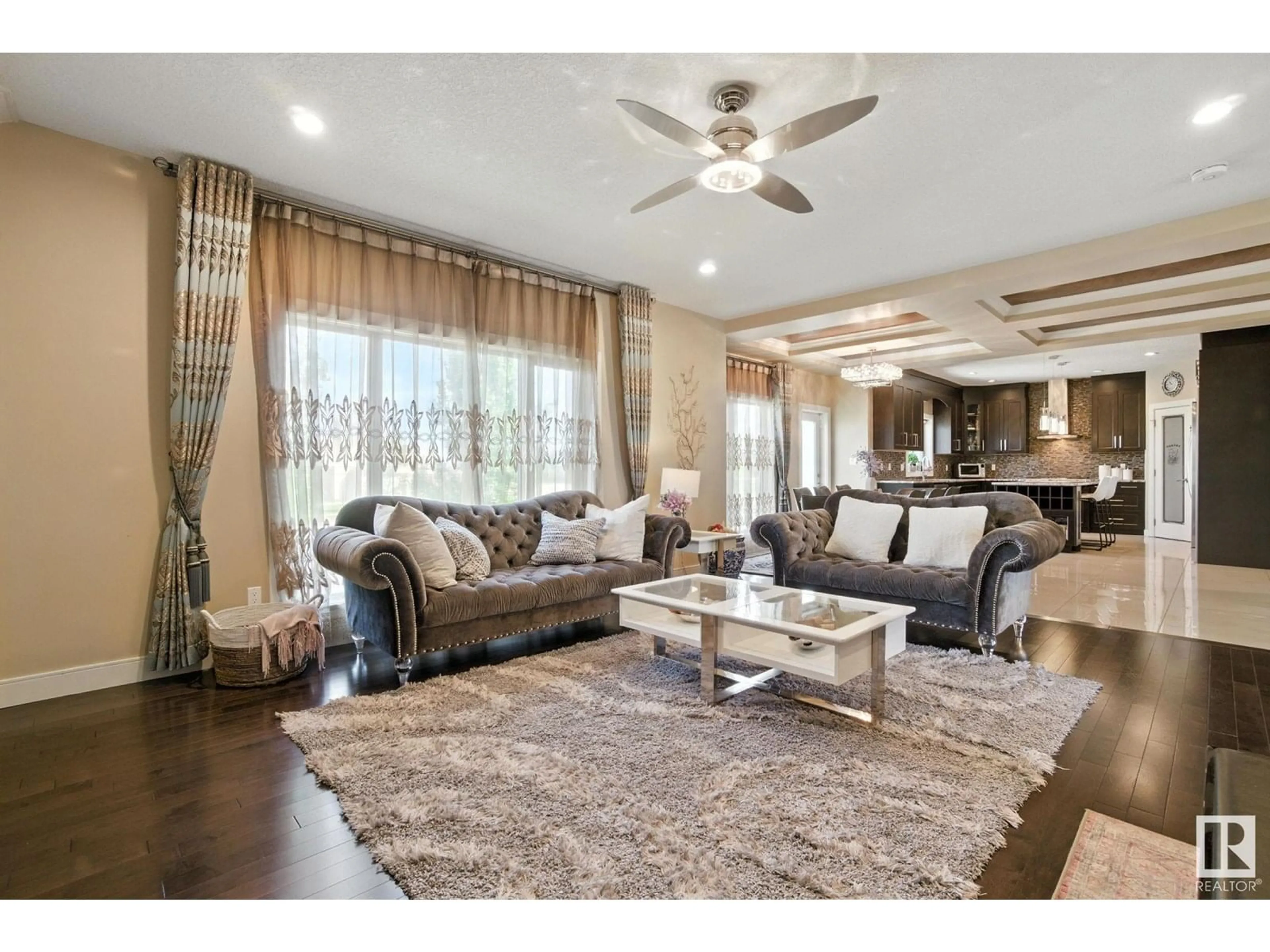 Living room with furniture, unknown for 13 GALLOWAY ST, Sherwood Park Alberta T8A4X6