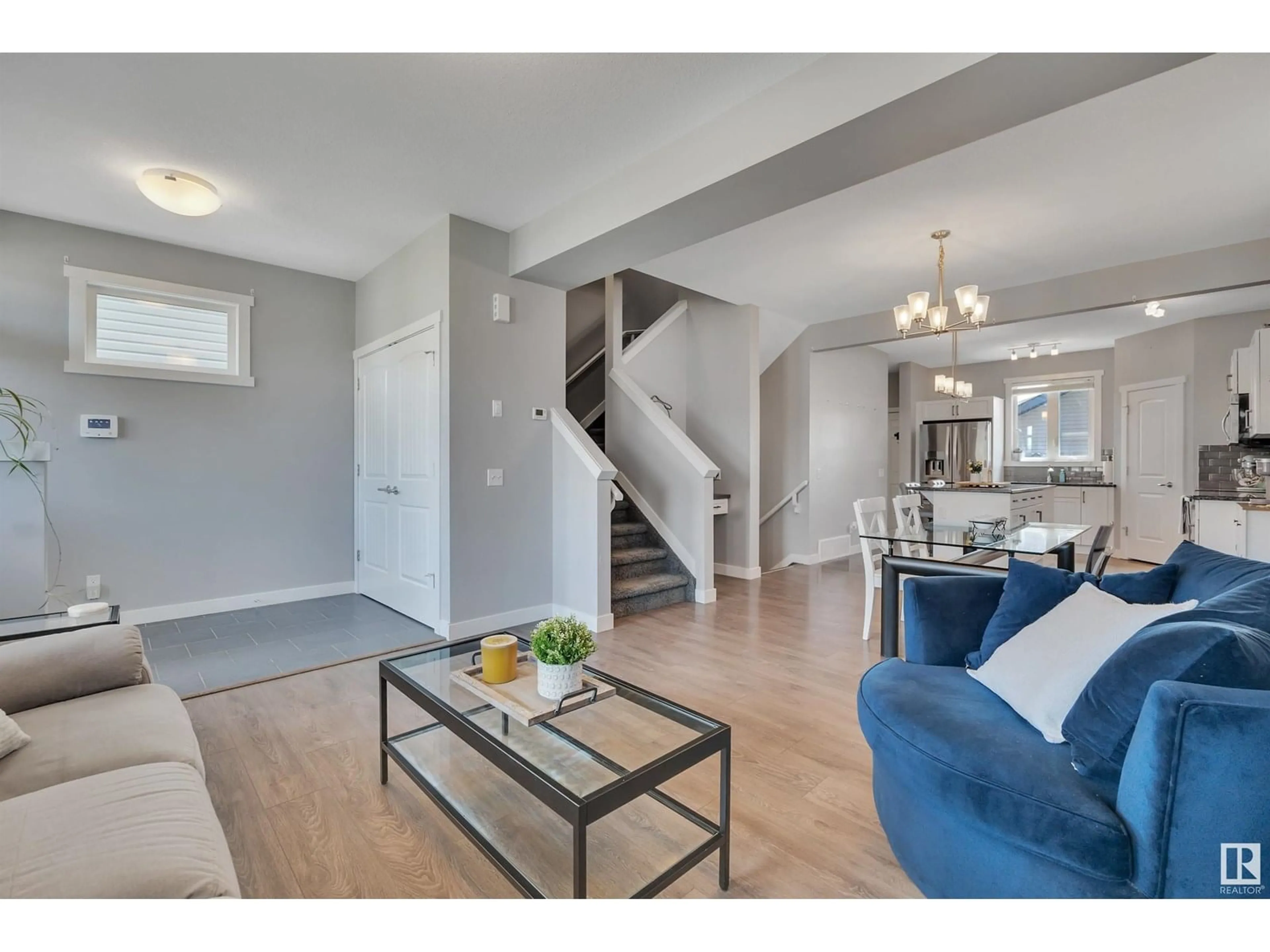 Living room with furniture, unknown for 22527 98 AV, Edmonton Alberta T5T7C1