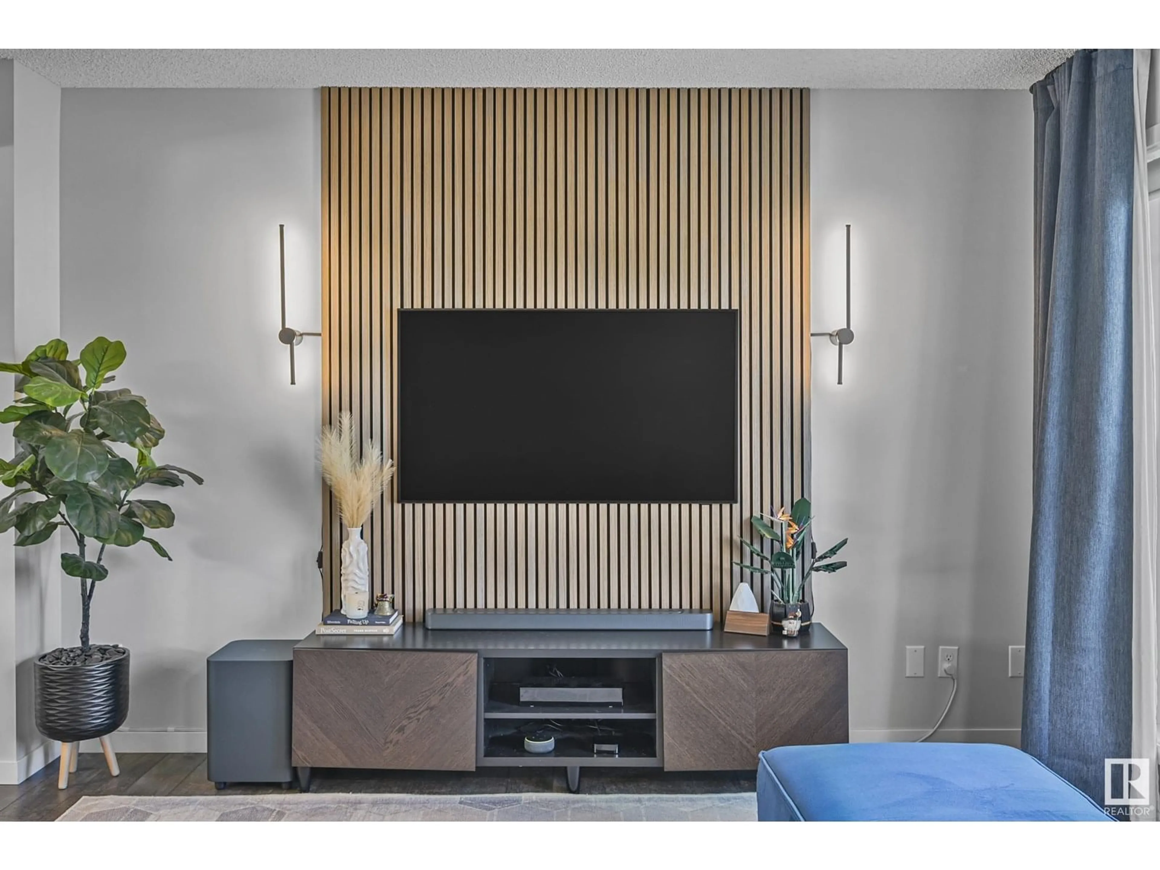 Home theater for 1230 MCCONACHIE BV, Edmonton Alberta T5Y3T1