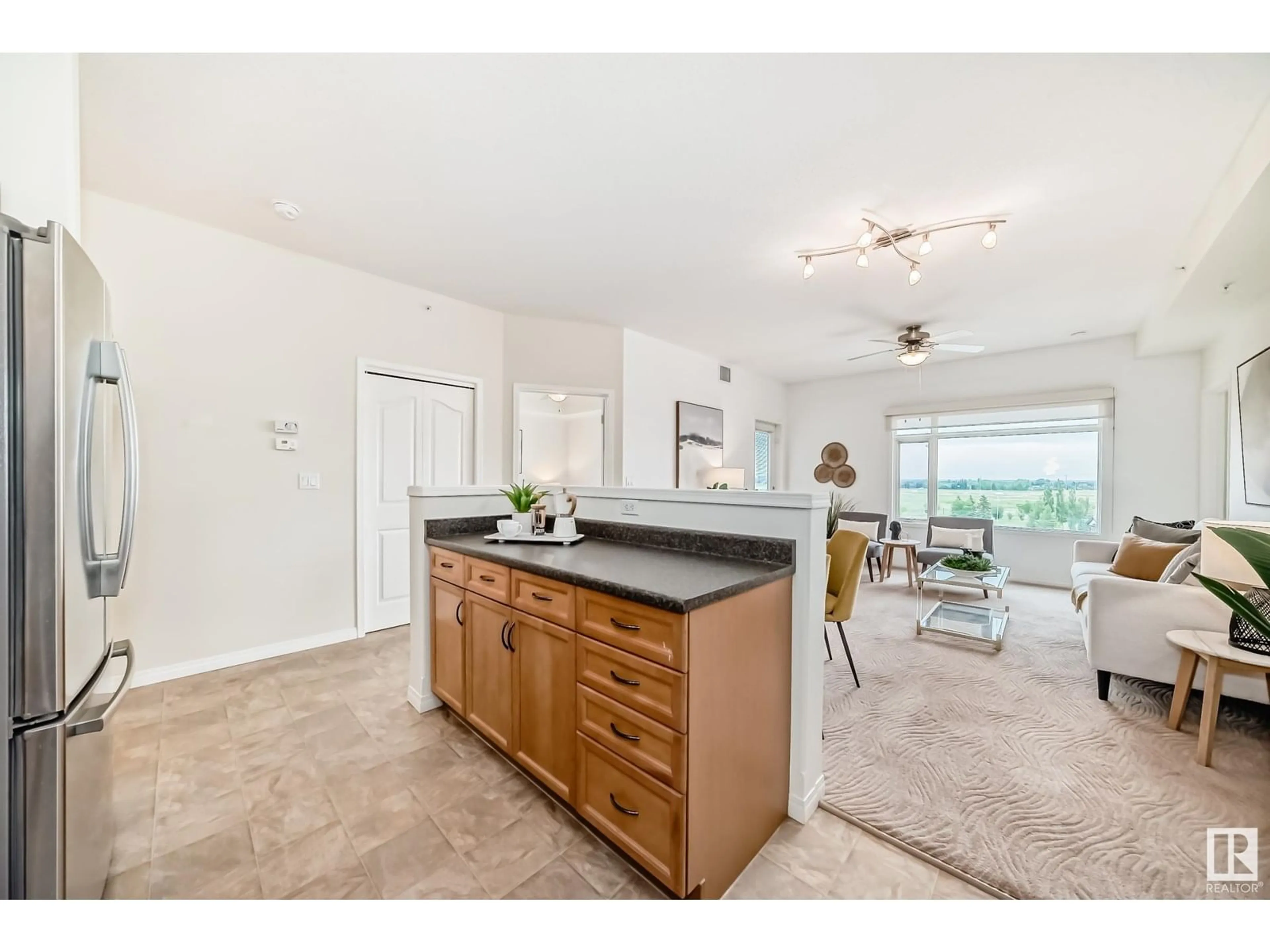 Open concept kitchen, unknown for 1589 - 403 GLASTONBURY BV, Edmonton Alberta T5T2V1