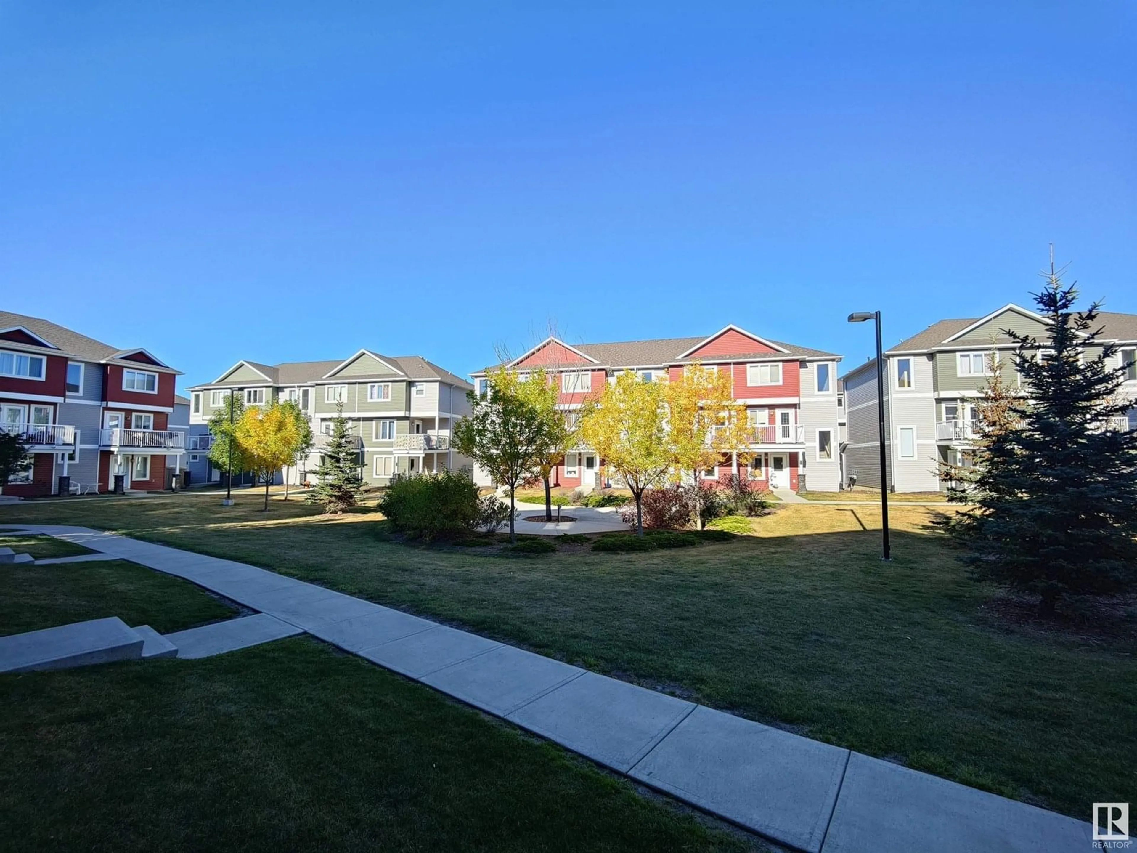 A pic from outside/outdoor area/front of a property/back of a property/a pic from drone, unknown for #46 - 1816 RUTHERFORD RD, Edmonton Alberta T6W2K6