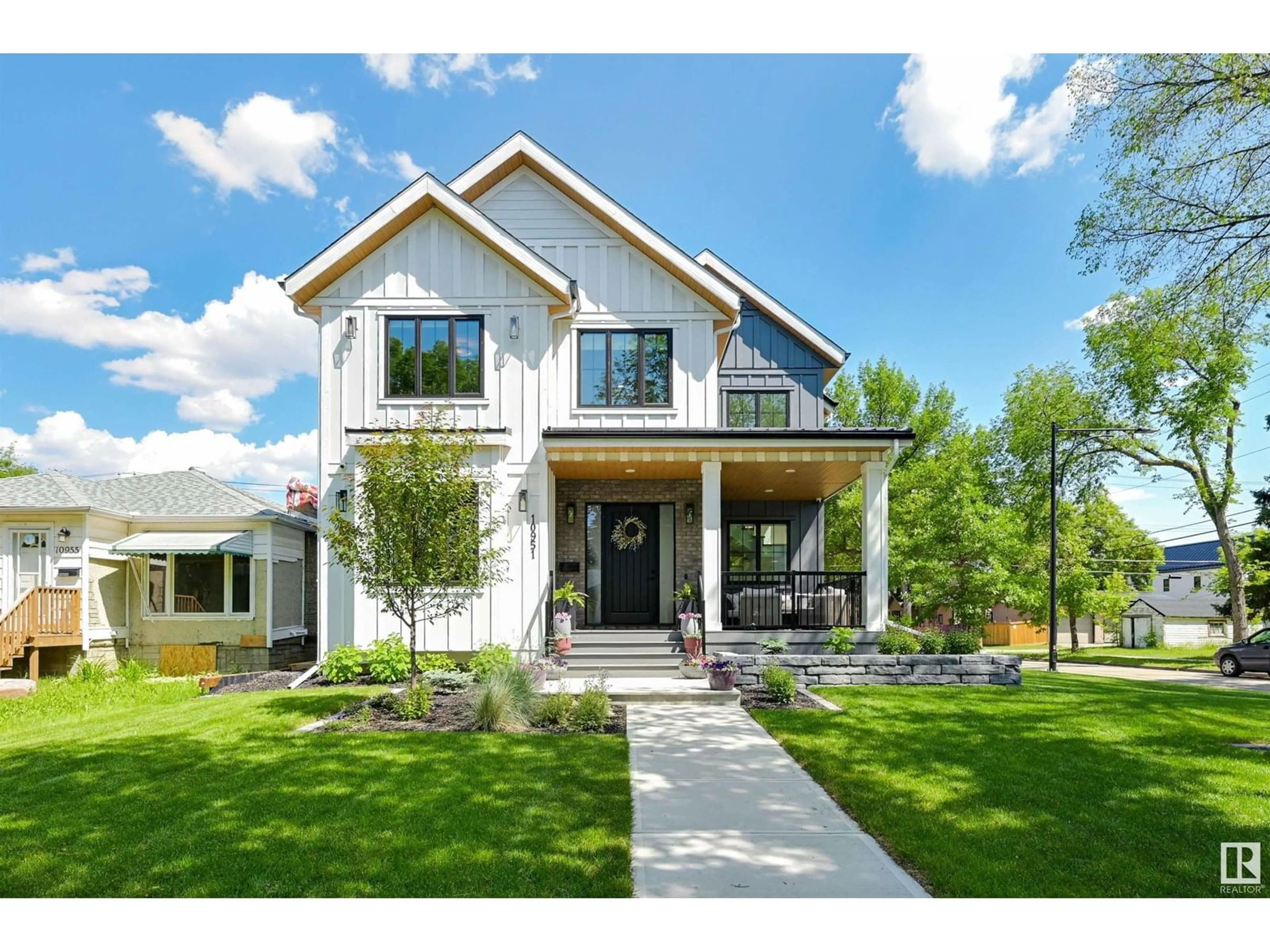 Home with brick exterior material, unknown for 10951 130 ST NW, Edmonton Alberta T5M0Z6