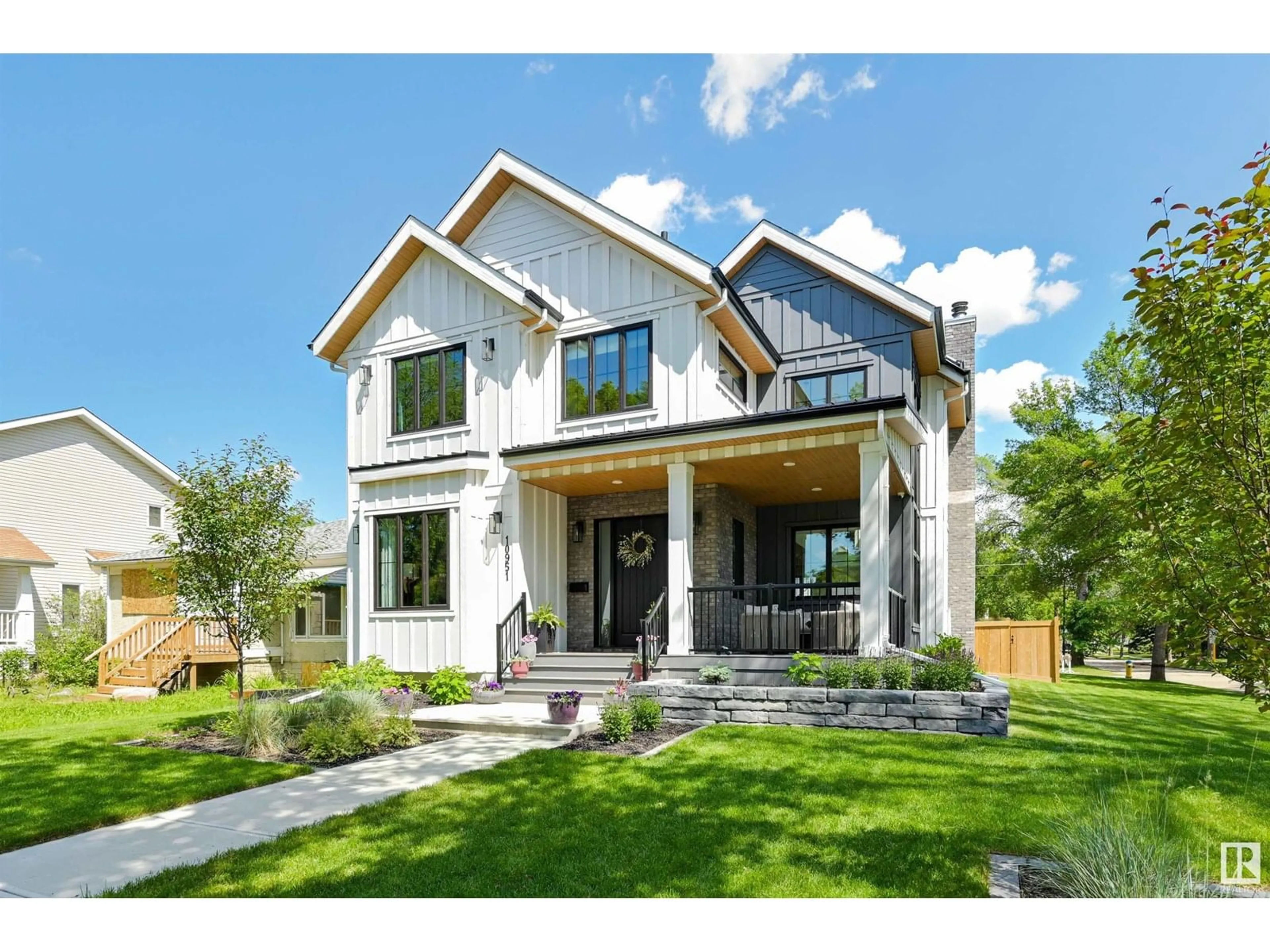Home with brick exterior material, unknown for 10951 130 ST NW, Edmonton Alberta T5M0Z6