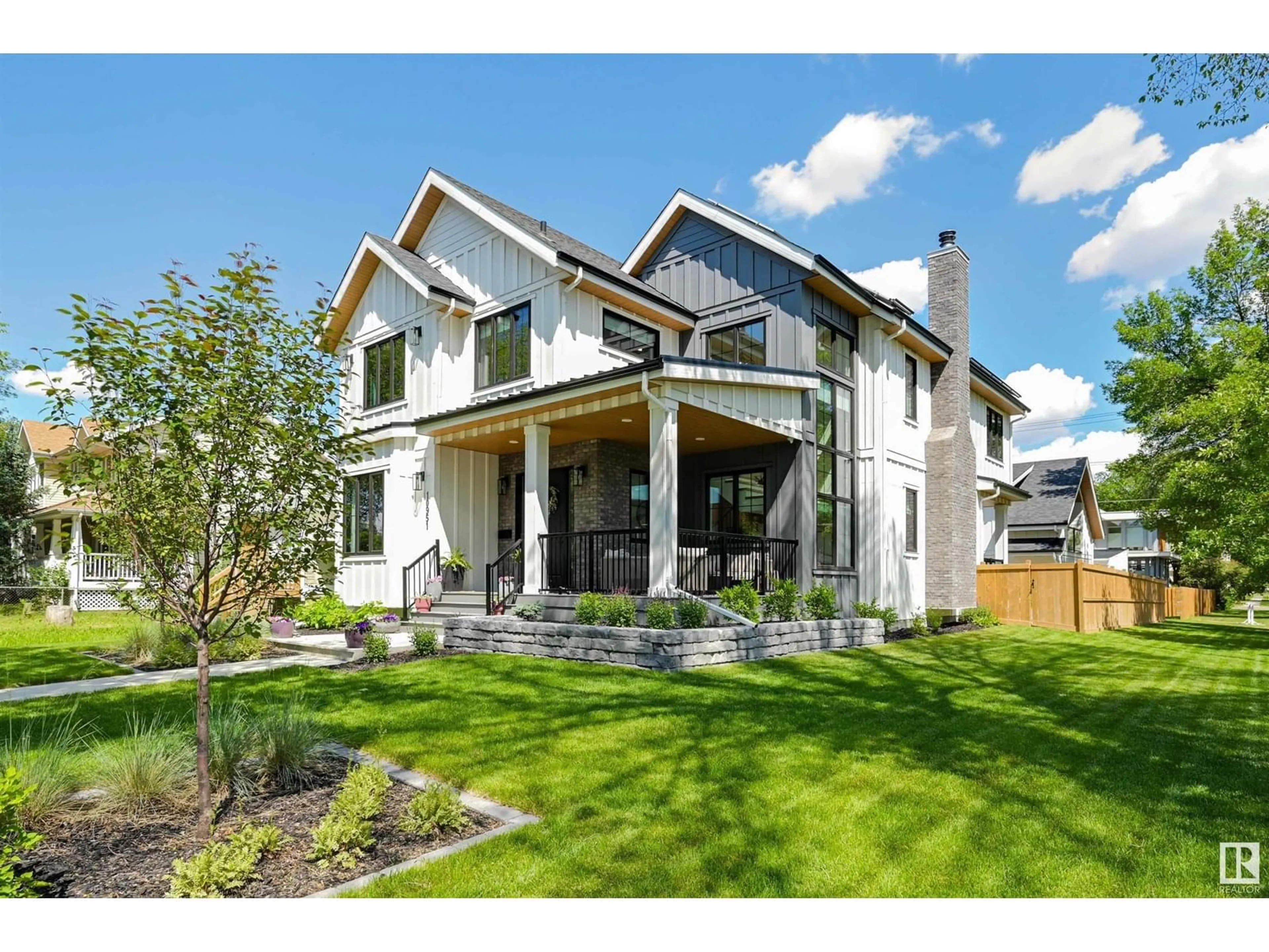 Home with brick exterior material, unknown for 10951 130 ST NW, Edmonton Alberta T5M0Z6