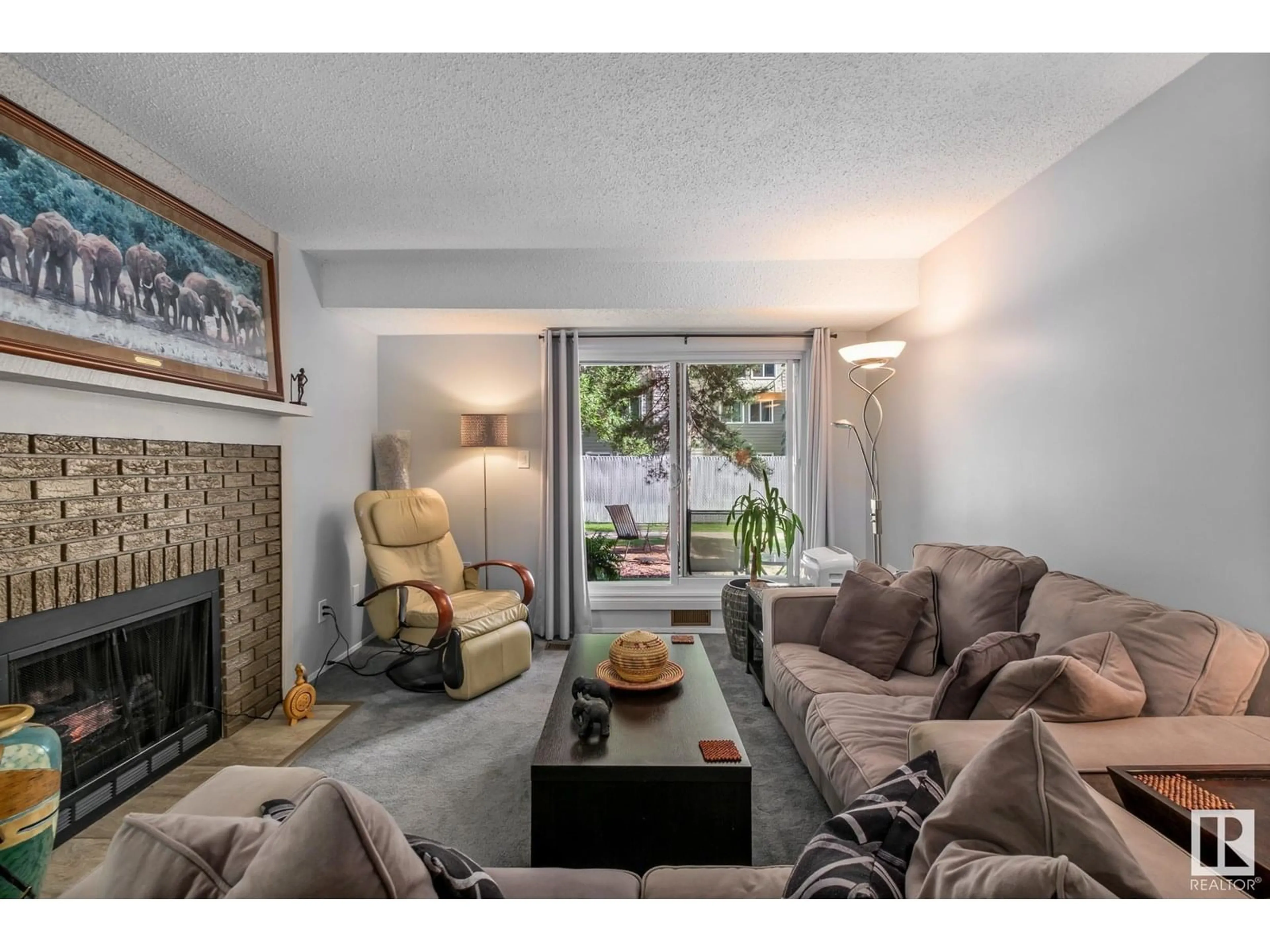 Living room with furniture, unknown for 47 - 102 AKINS DR, St. Albert Alberta T8N3M6