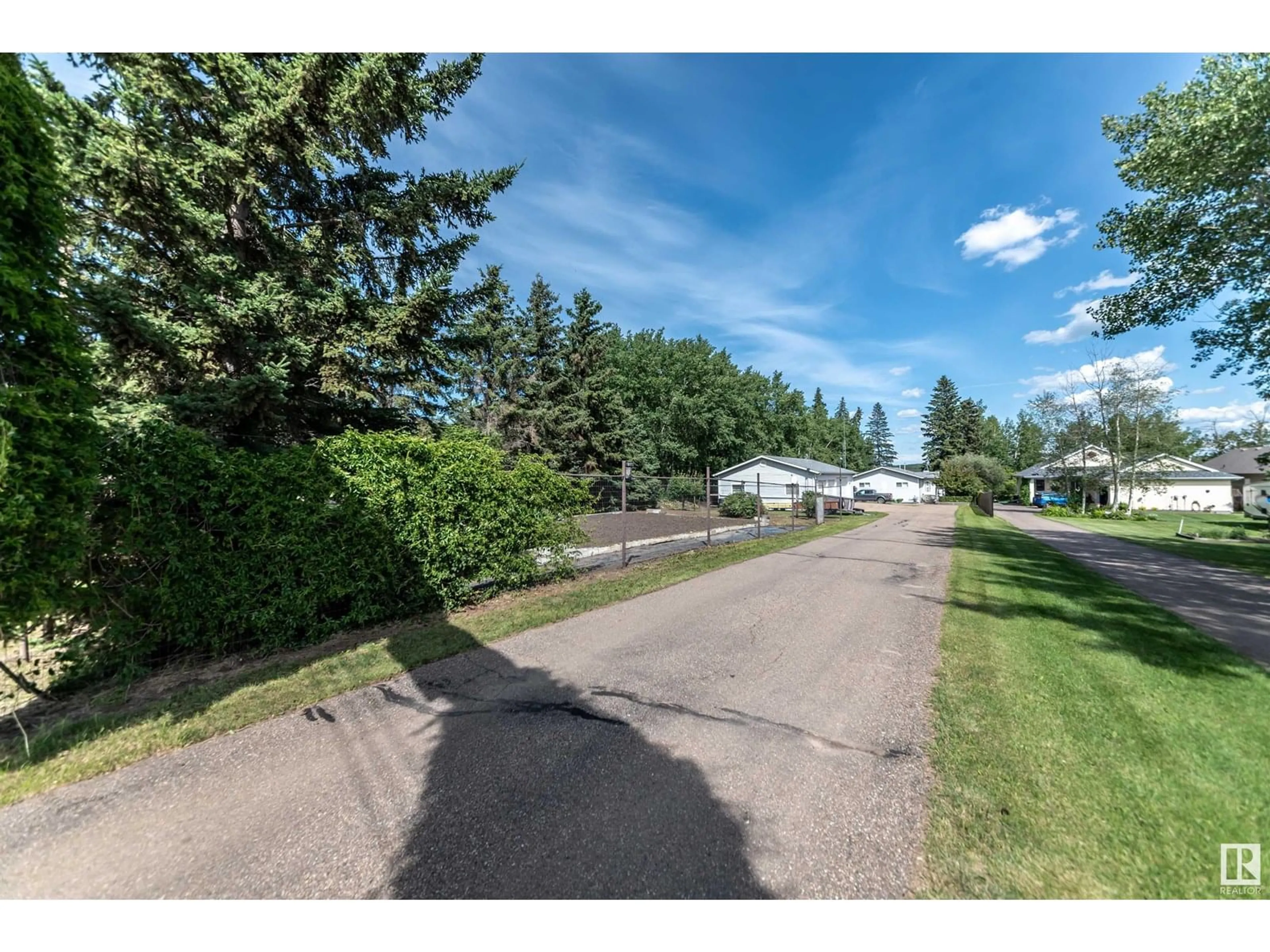 A pic from outside/outdoor area/front of a property/back of a property/a pic from drone, street for 5134 EVERETT RD, Rural Lac Ste. Anne County Alberta T0E1V0