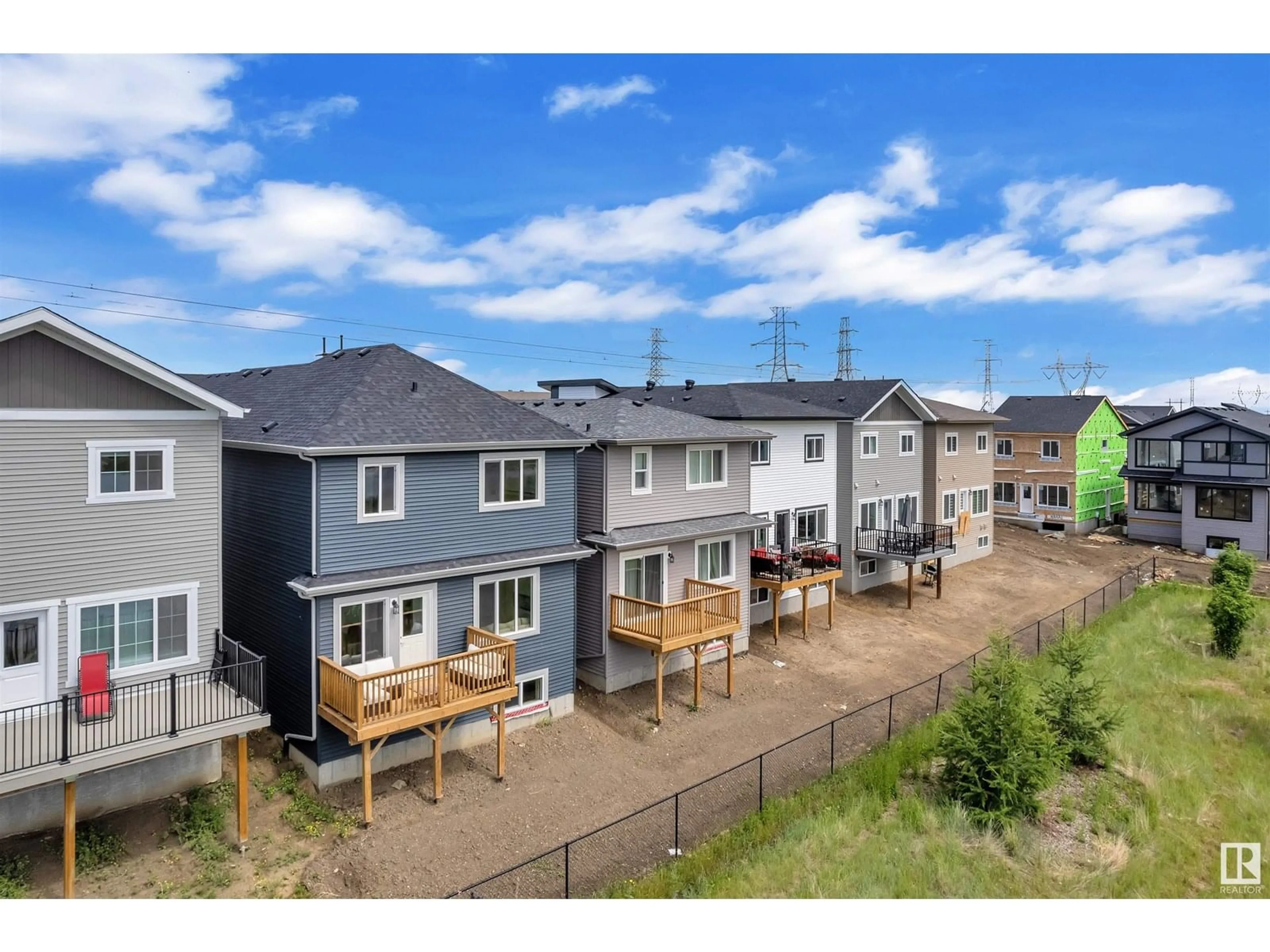 A pic from outside/outdoor area/front of a property/back of a property/a pic from drone, unknown for 19131 29 AV, Edmonton Alberta T6M3B5