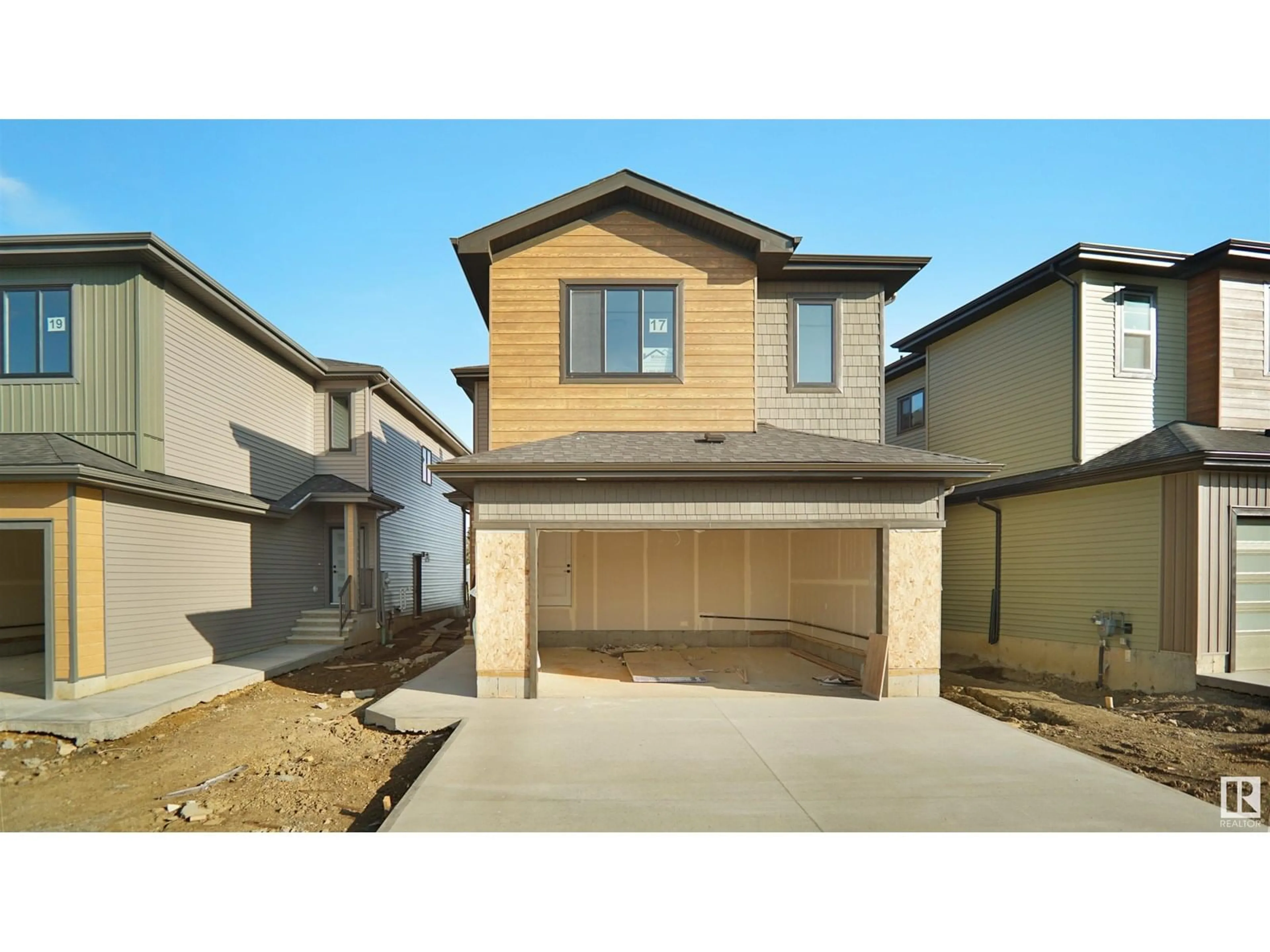 Home with vinyl exterior material, street for 17 TENUTO LINK, Spruce Grove Alberta T7X0Z3