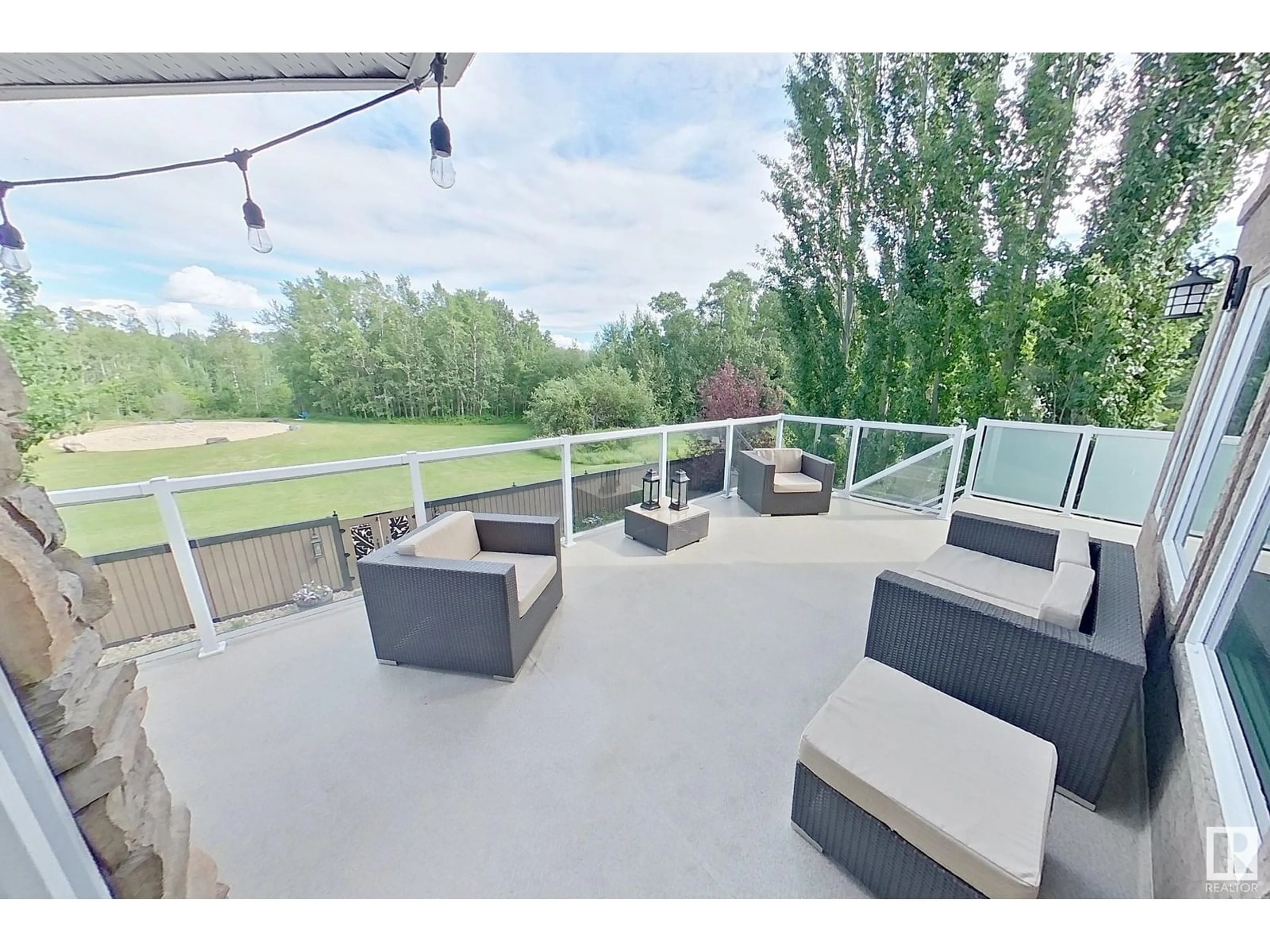 Patio, water/lake/river/ocean view for 4903 58 ST, Barrhead Alberta T7N1N8