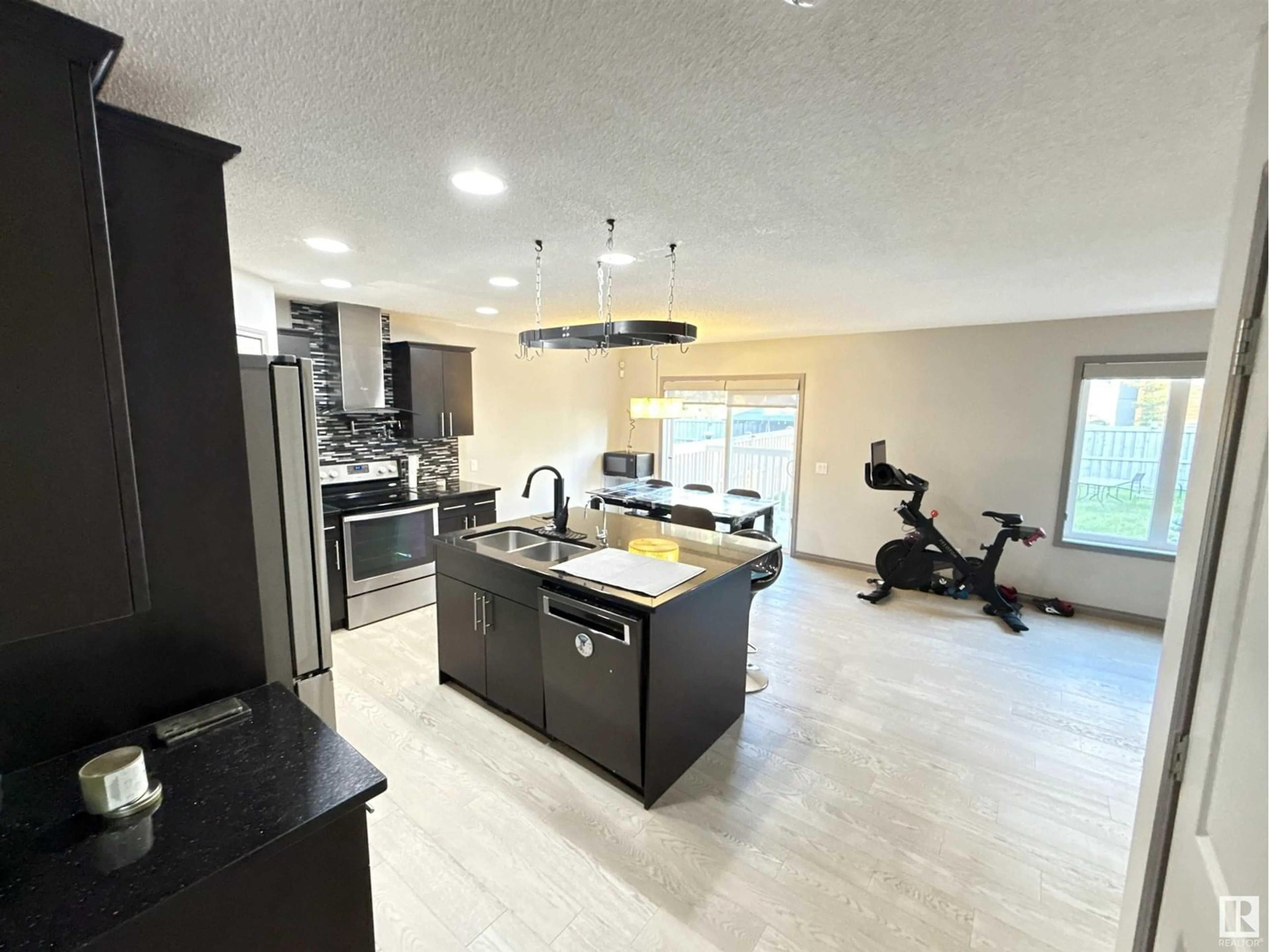 Open concept kitchen, unknown for 21703 84 AV, Edmonton Alberta T5T4W2