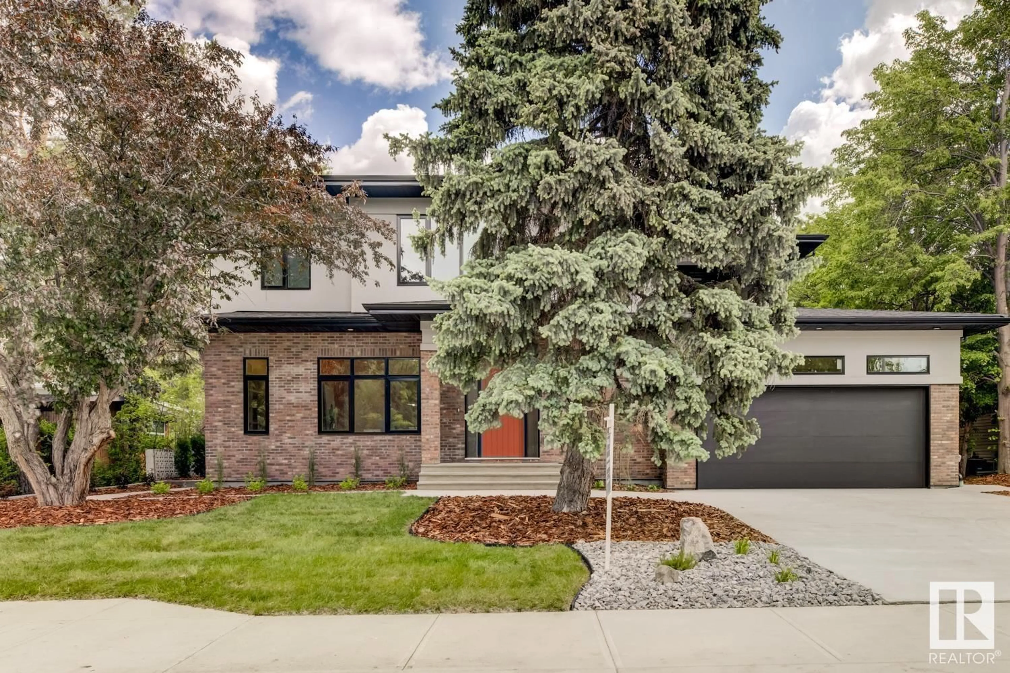 Home with brick exterior material, street for 6619 123 ST, Edmonton Alberta T6H3T3