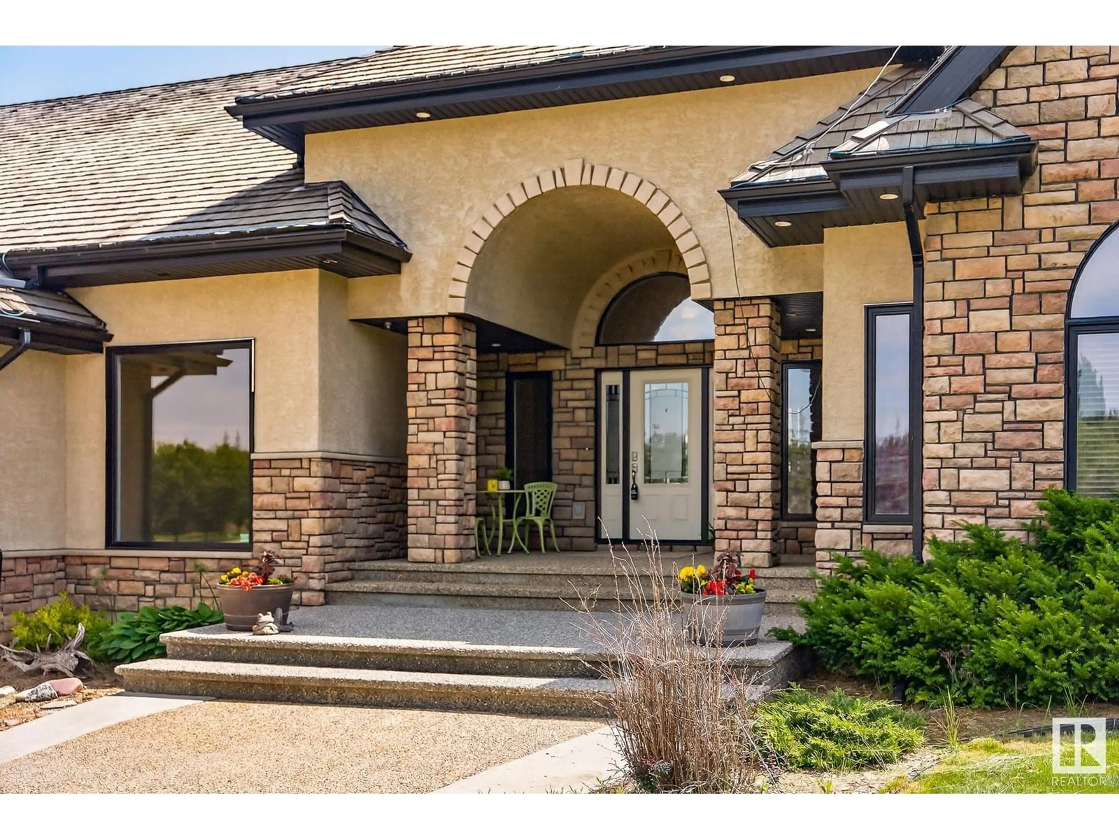 Home with brick exterior material, street for 13 53223 RGE ROAD 264, Rural Parkland County Alberta T7X3H5