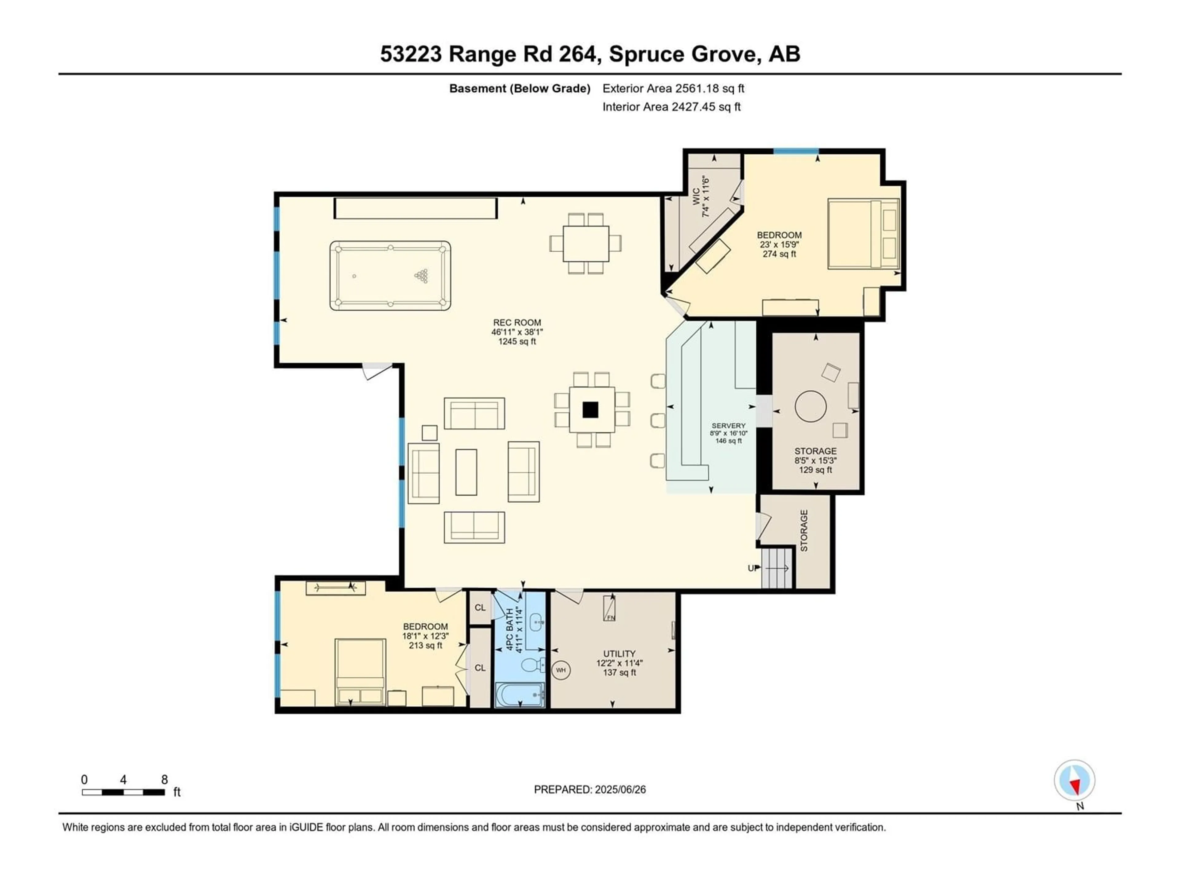 Floor plan for 13 53223 RGE ROAD 264, Rural Parkland County Alberta T7X3H5