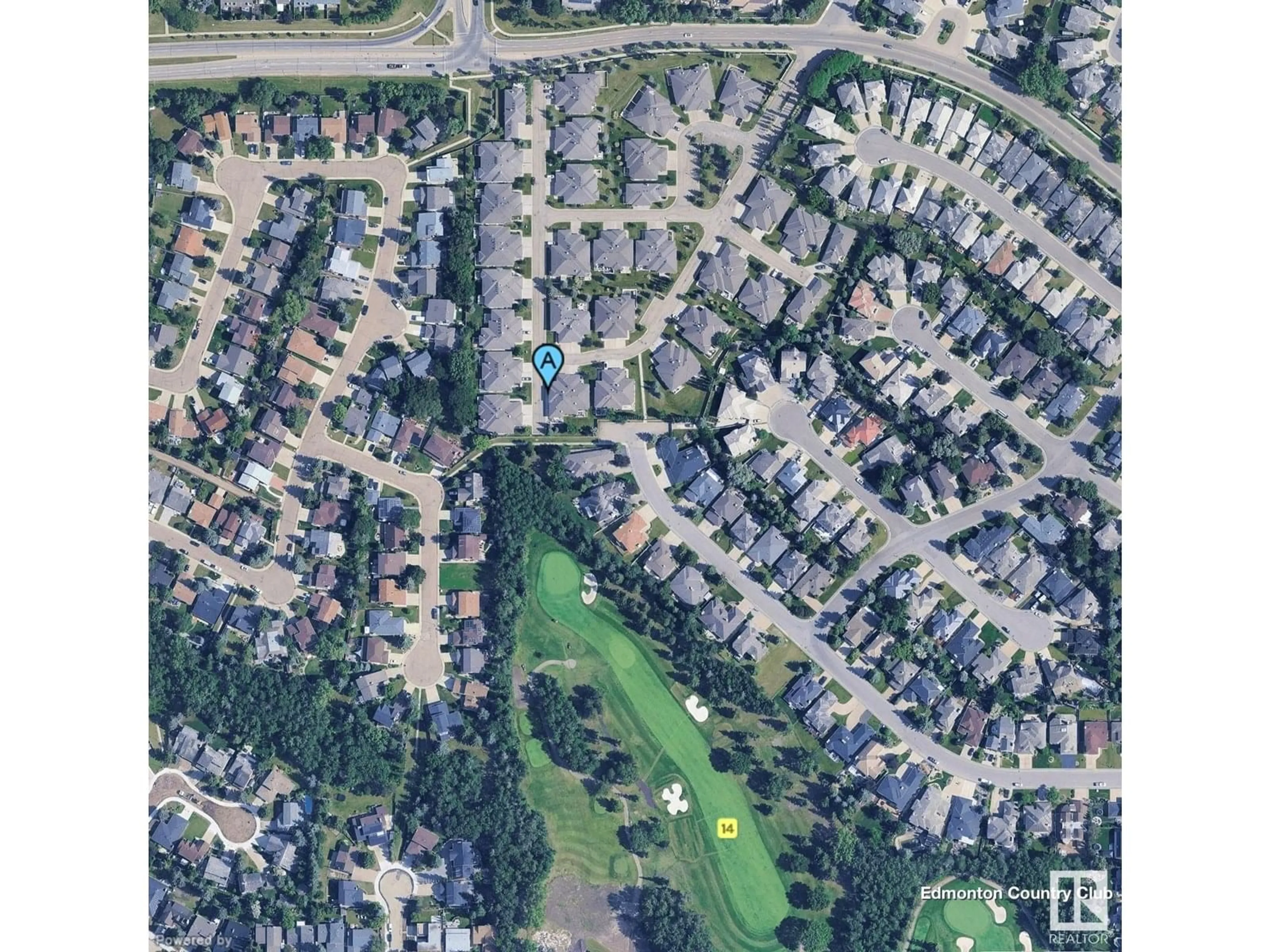 A pic from outside/outdoor area/front of a property/back of a property/a pic from drone, street for #18 - 1225 WANYANDI RD, Edmonton Alberta T6M2W7