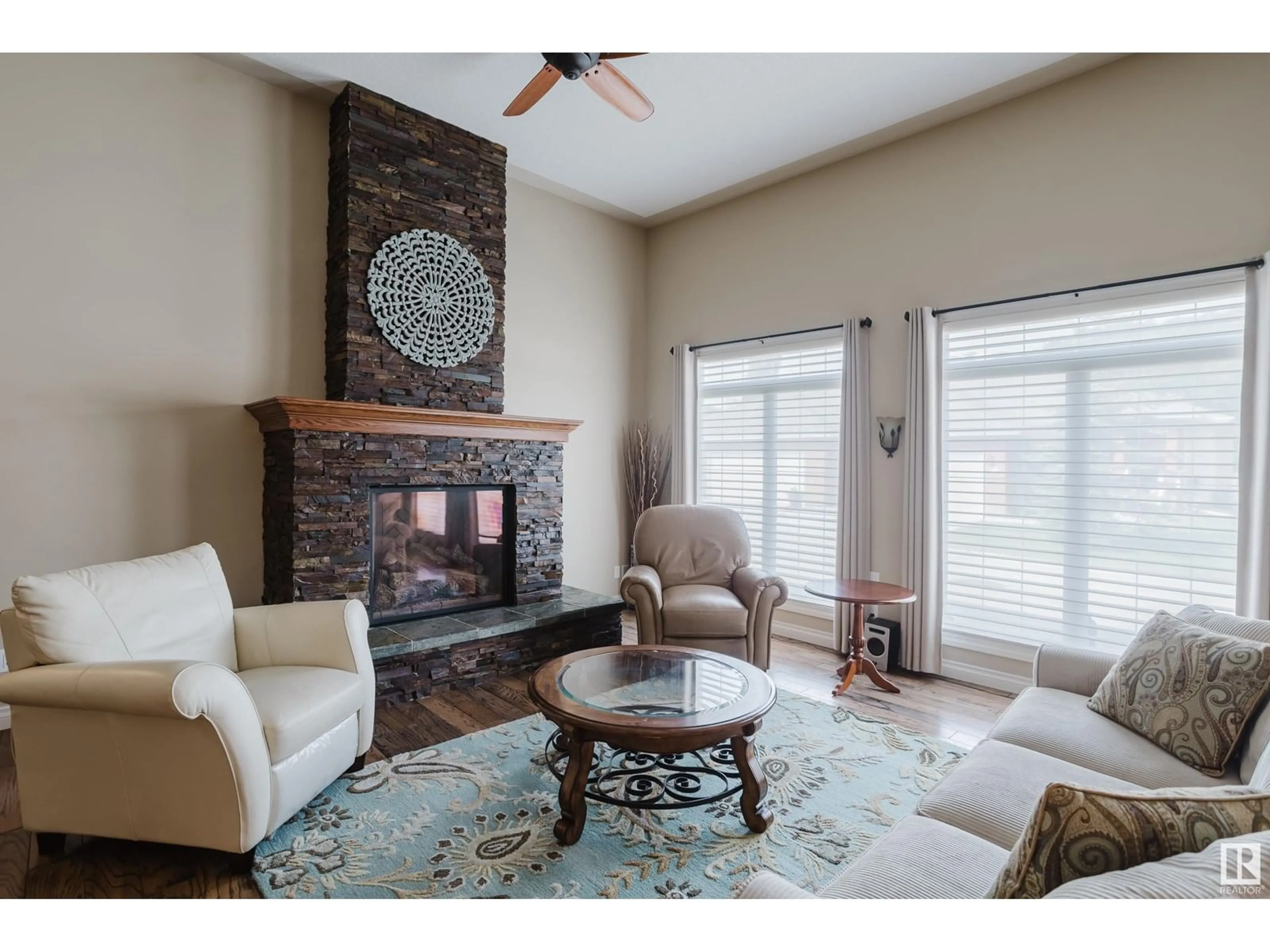 Living room with furniture, unknown for #18 - 1225 WANYANDI RD, Edmonton Alberta T6M2W7