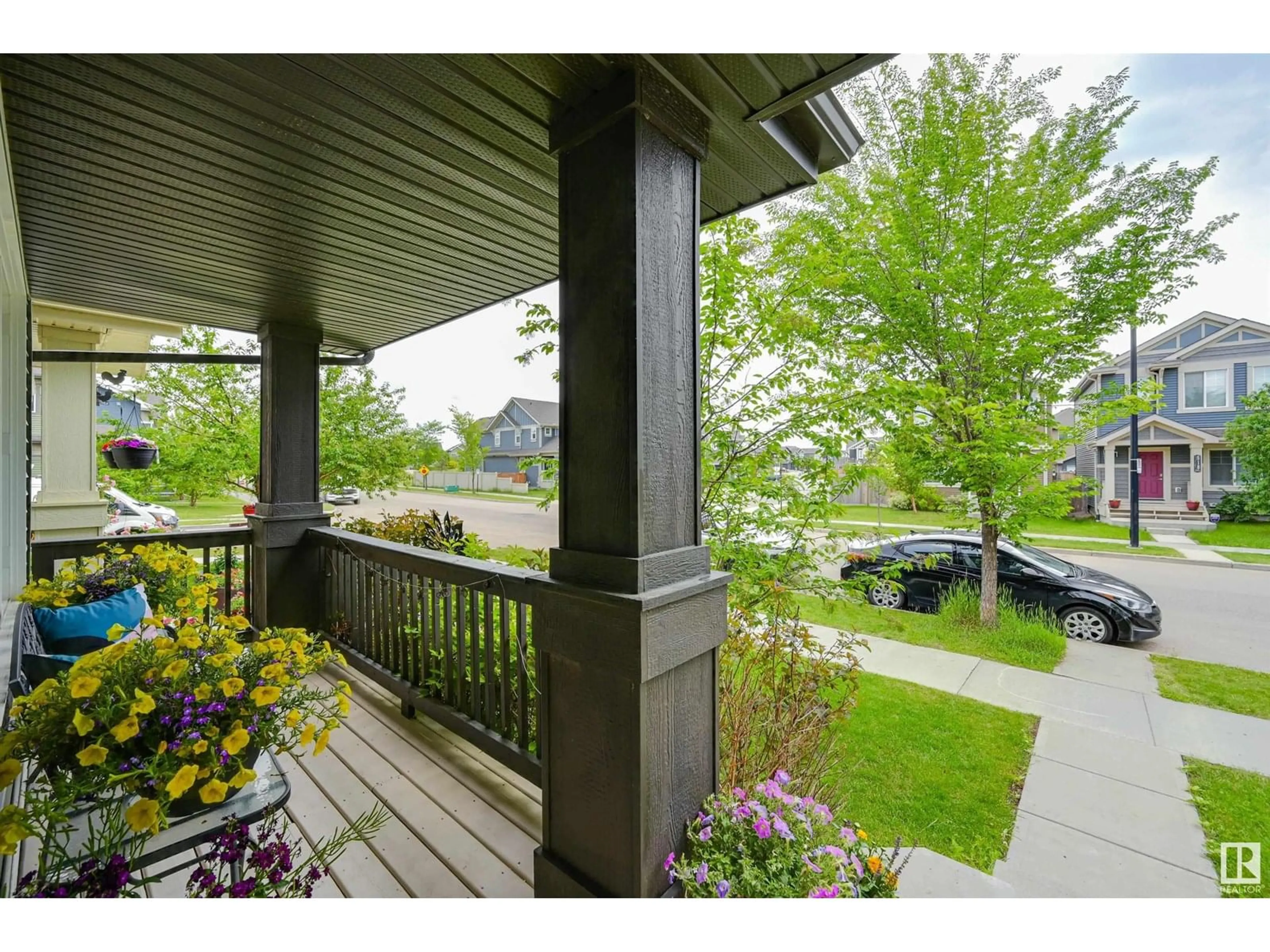 Patio, water/lake/river/ocean view for 517 ORCHARDS BV, Edmonton Alberta T6X2B7