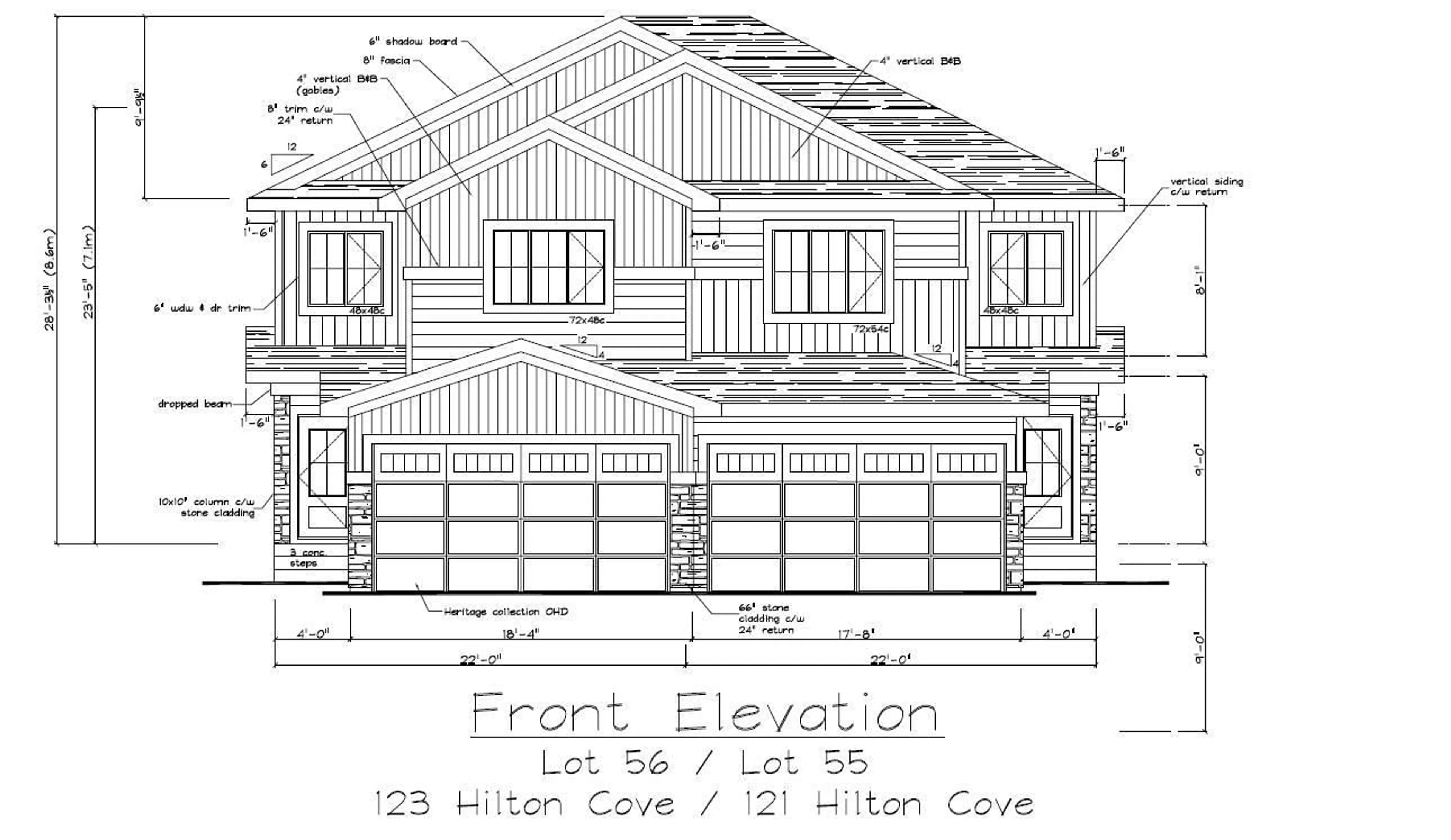 Floor plan for 123 HILTON CV, Spruce Grove Alberta T7X0V9