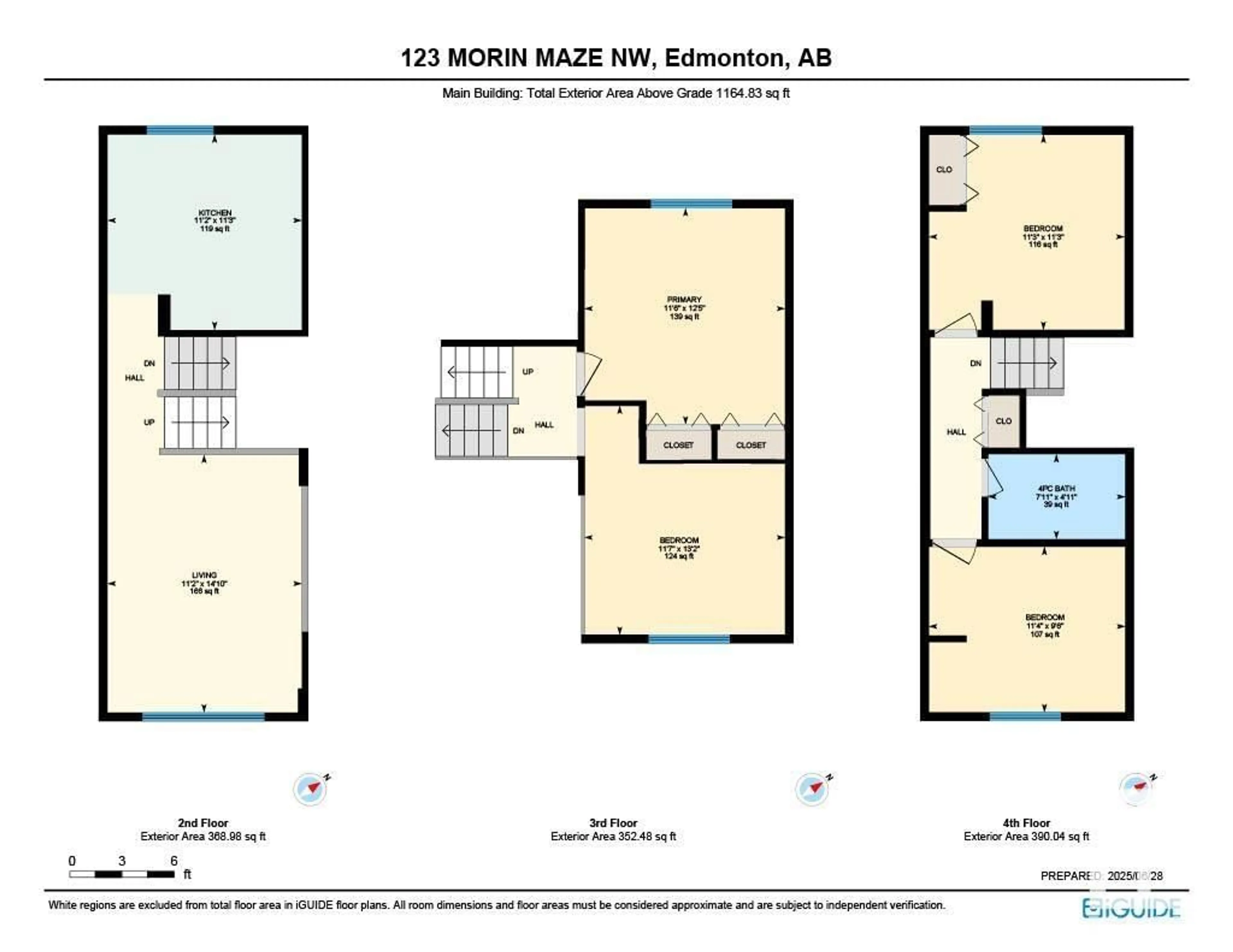 Floor plan for 123 MORIN MAZE NW, Edmonton Alberta T6K1V1