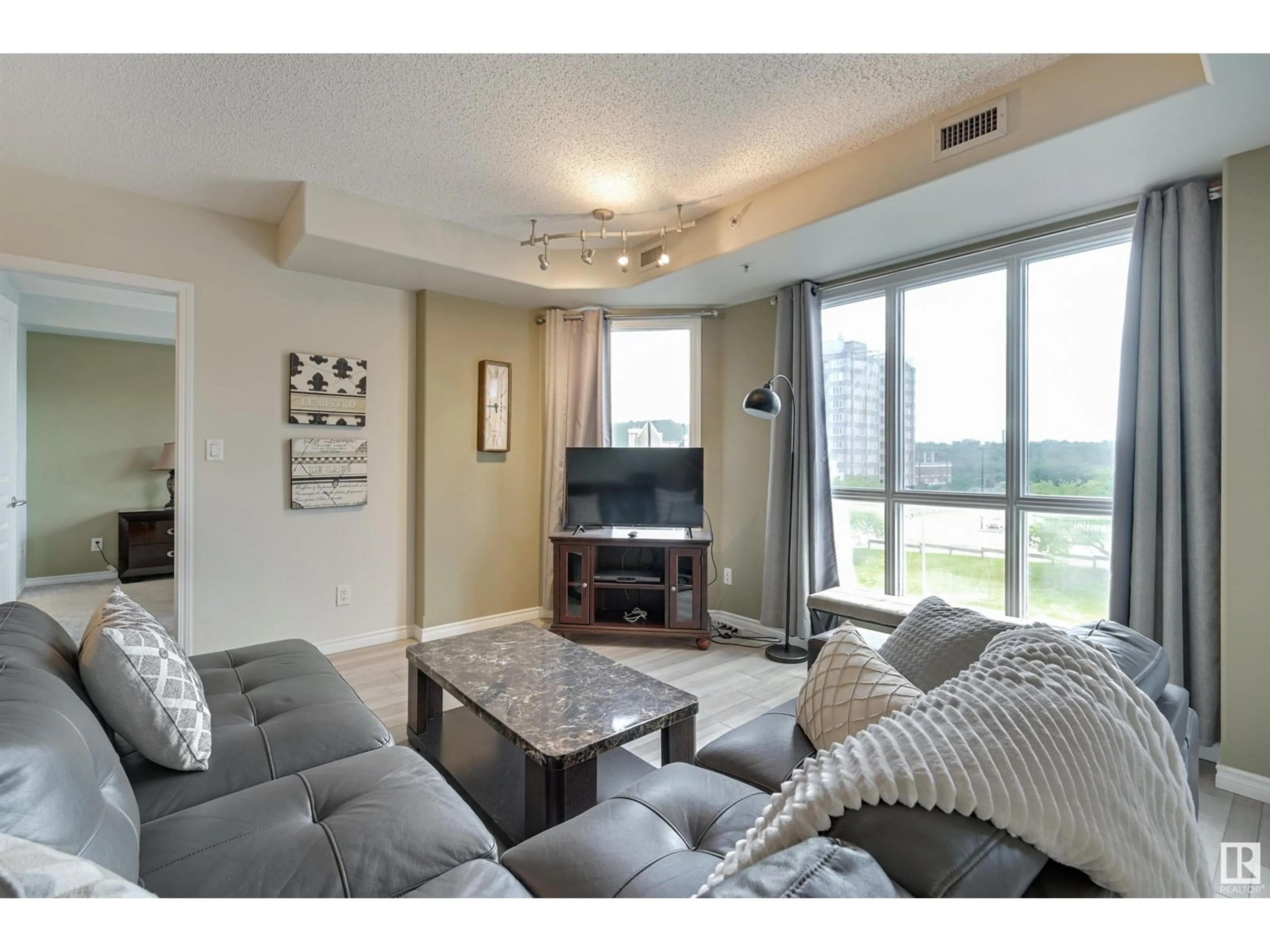 Living room with furniture, unknown for #302 - 9707 106 ST, Edmonton Alberta T5K0B7
