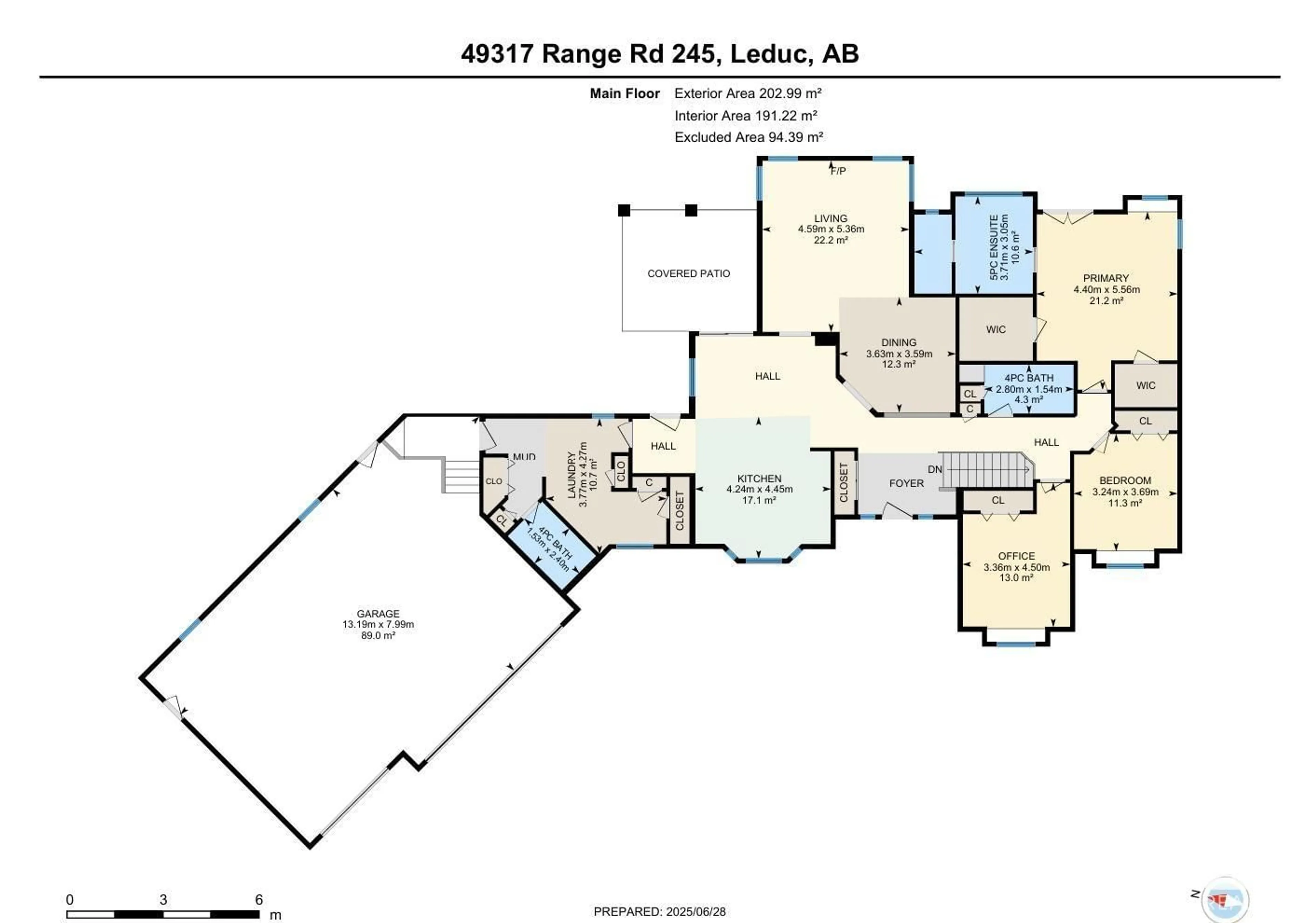Floor plan for 49317 RGE ROAD 245, Rural Leduc County Alberta T4X2P8