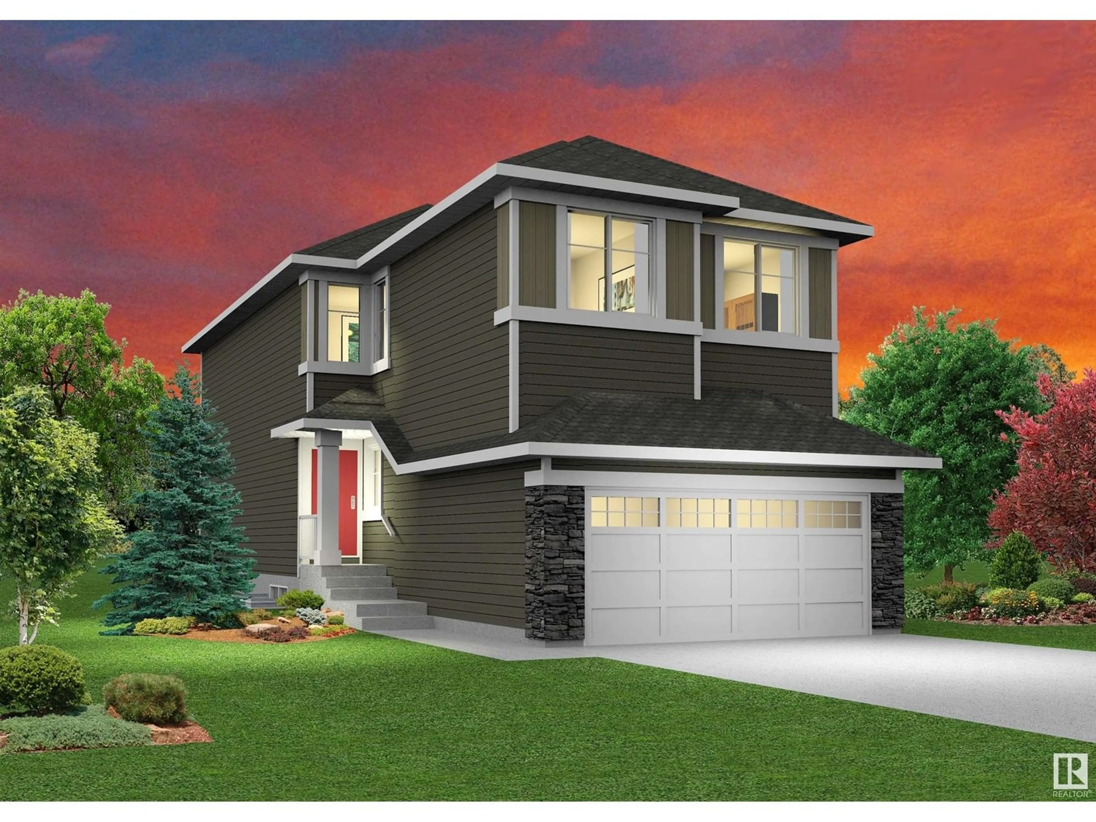 Home with brick exterior material, street for 1543 SISKIN LINK, Edmonton Alberta T5S0T9