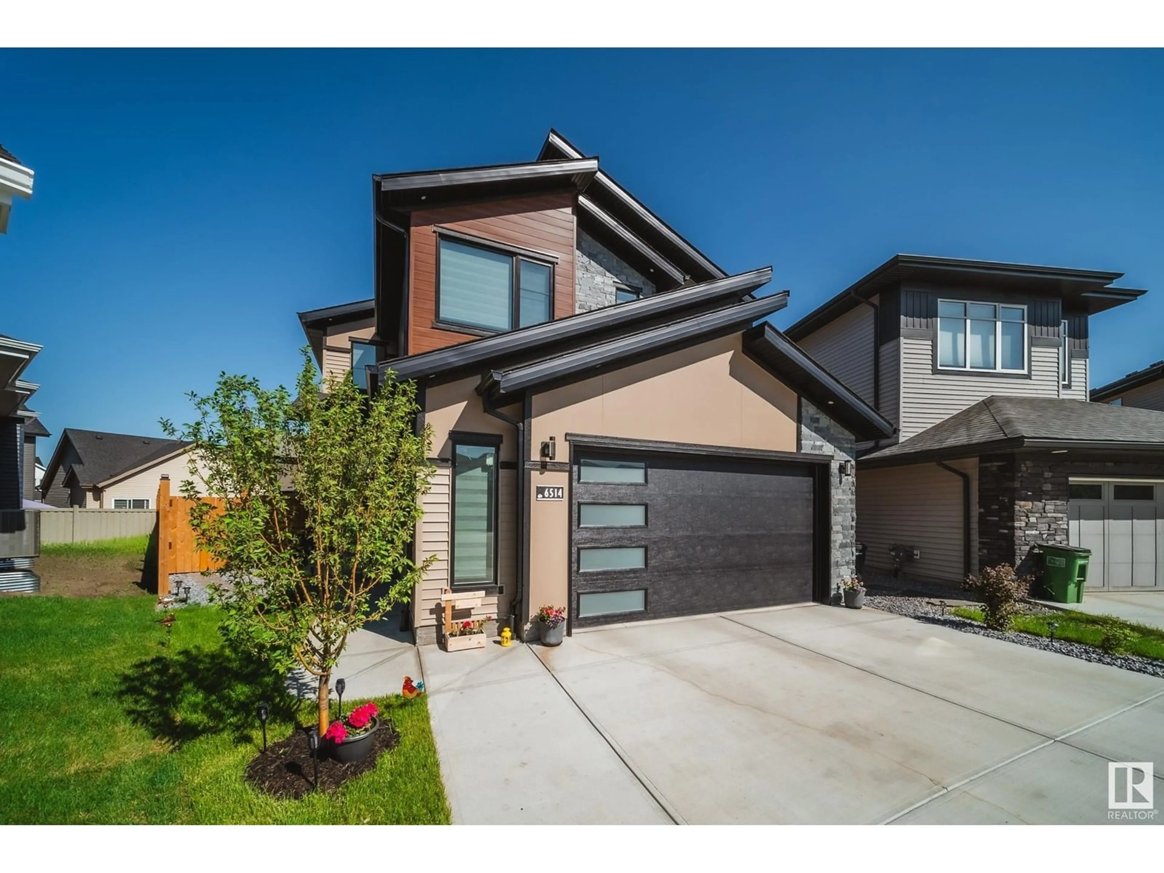 Home with brick exterior material, street for 6514 CRAWFORD PL, Edmonton Alberta T6W3Y6