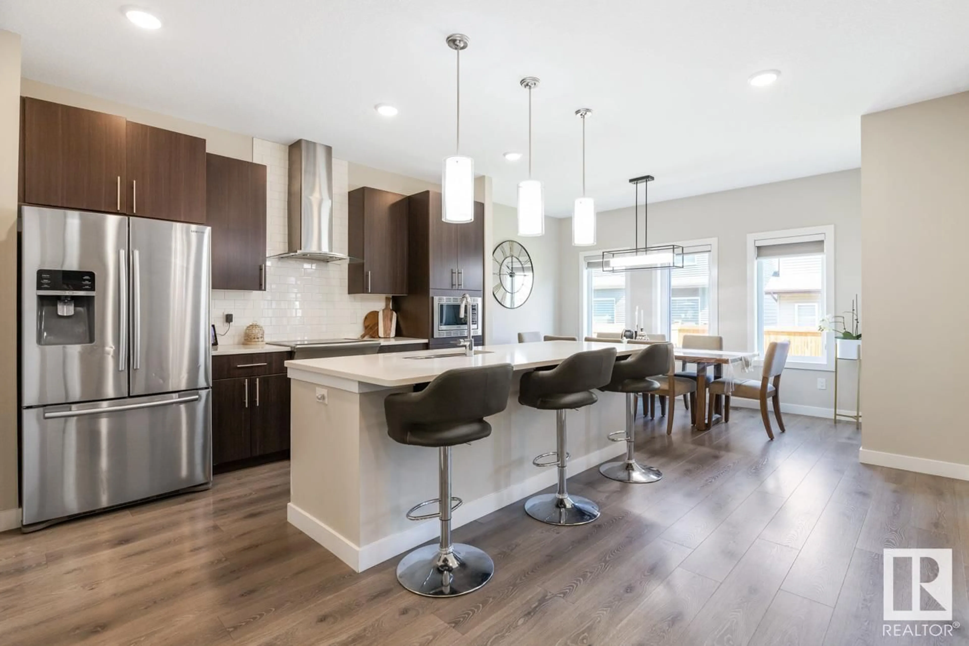 Open concept kitchen, unknown for 19636 26 AV, Edmonton Alberta T6M0X4