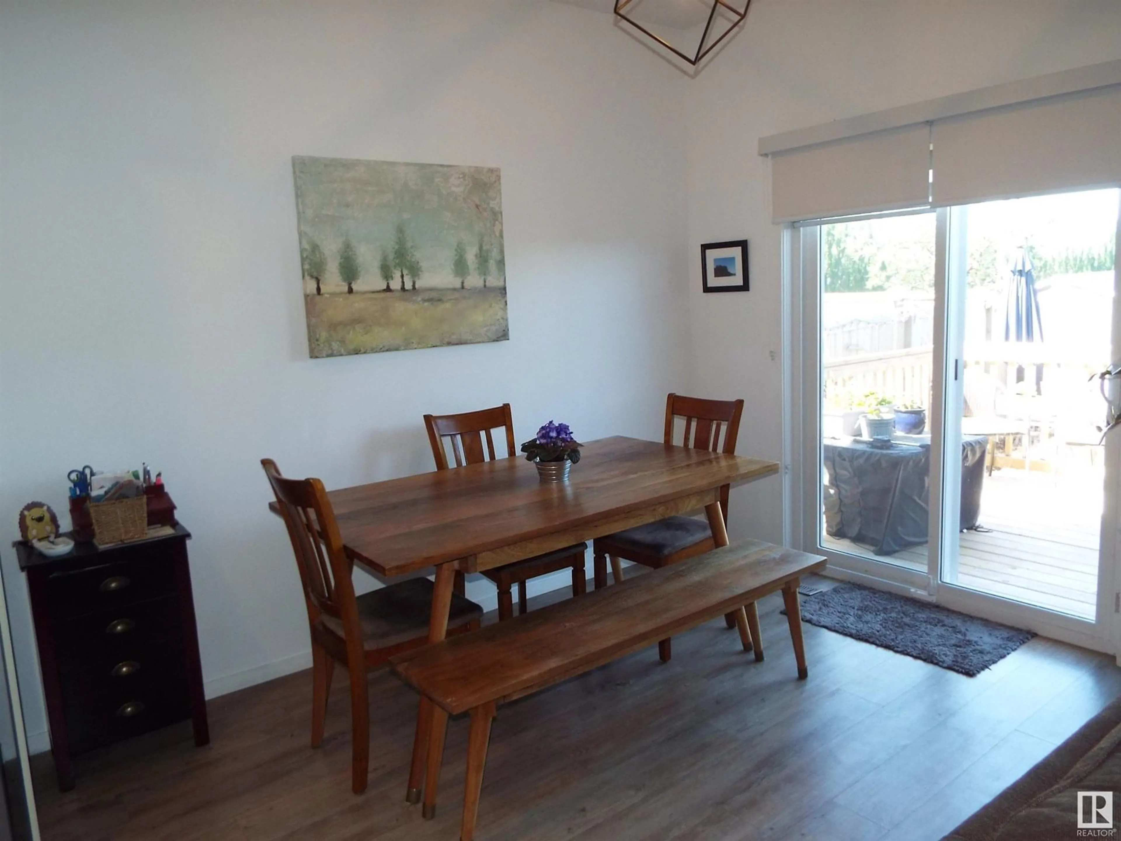 Dining room, wood/laminate floor for 4706 67 ST, Beaumont Alberta T4X1Z9