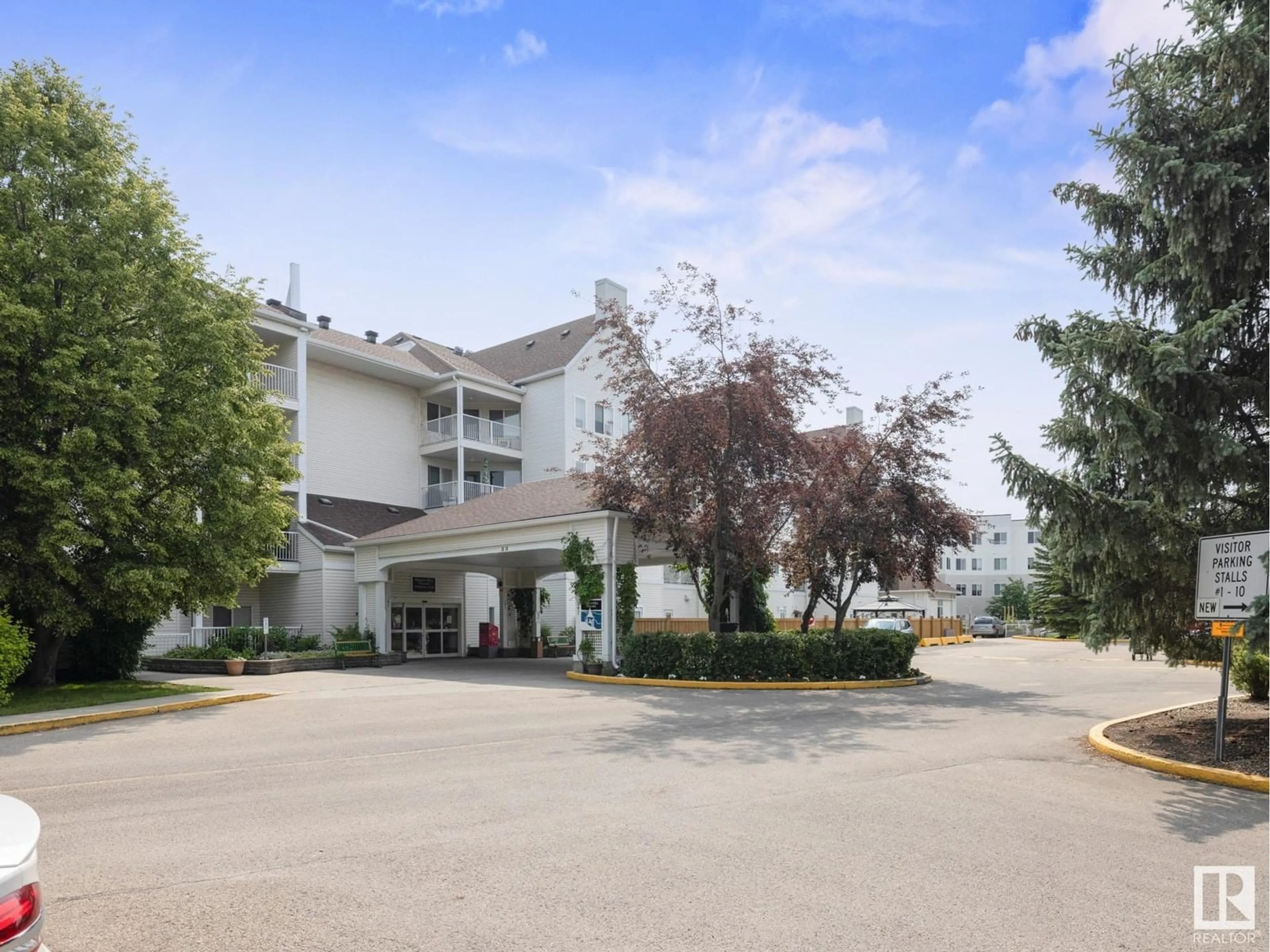 Patio, mountain view for 78 - 303 MCKENNEY AV, St. Albert Alberta T8N1L9