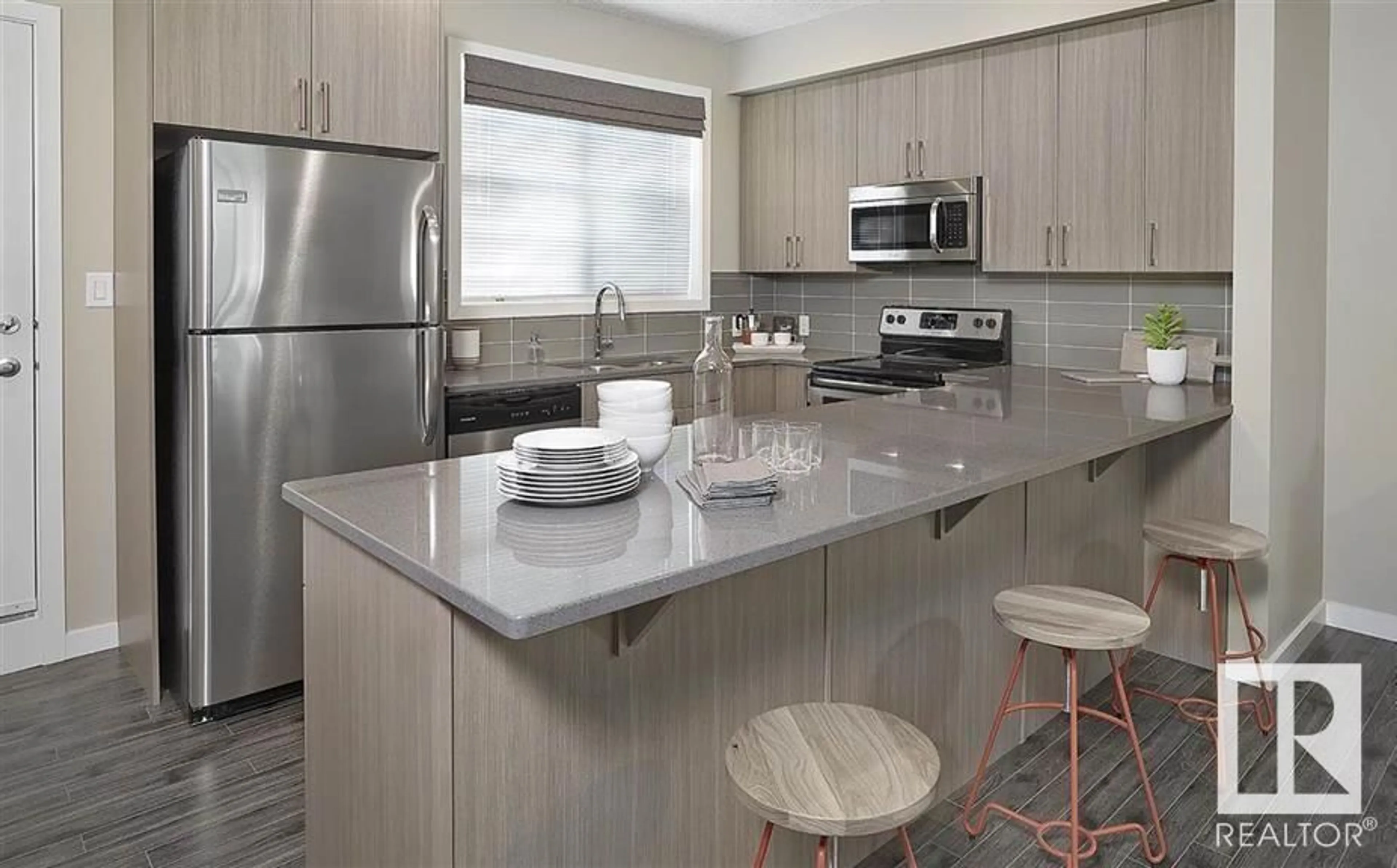 Standard kitchen, unknown for 735 - 11 ALLARD BV, Edmonton Alberta T6W1A8