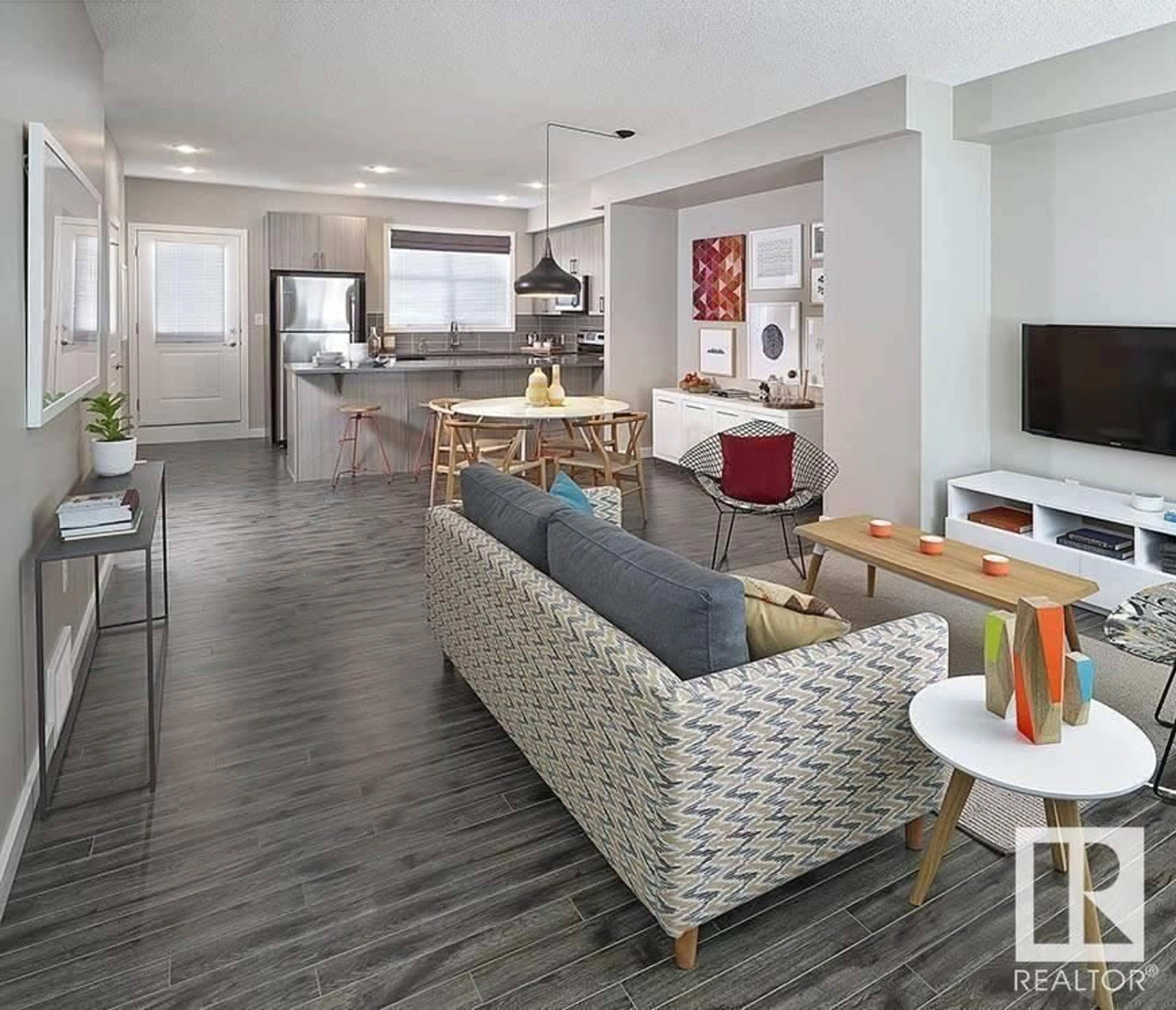 Open concept kitchen, unknown for 735 - 11 ALLARD BV, Edmonton Alberta T6W1A8