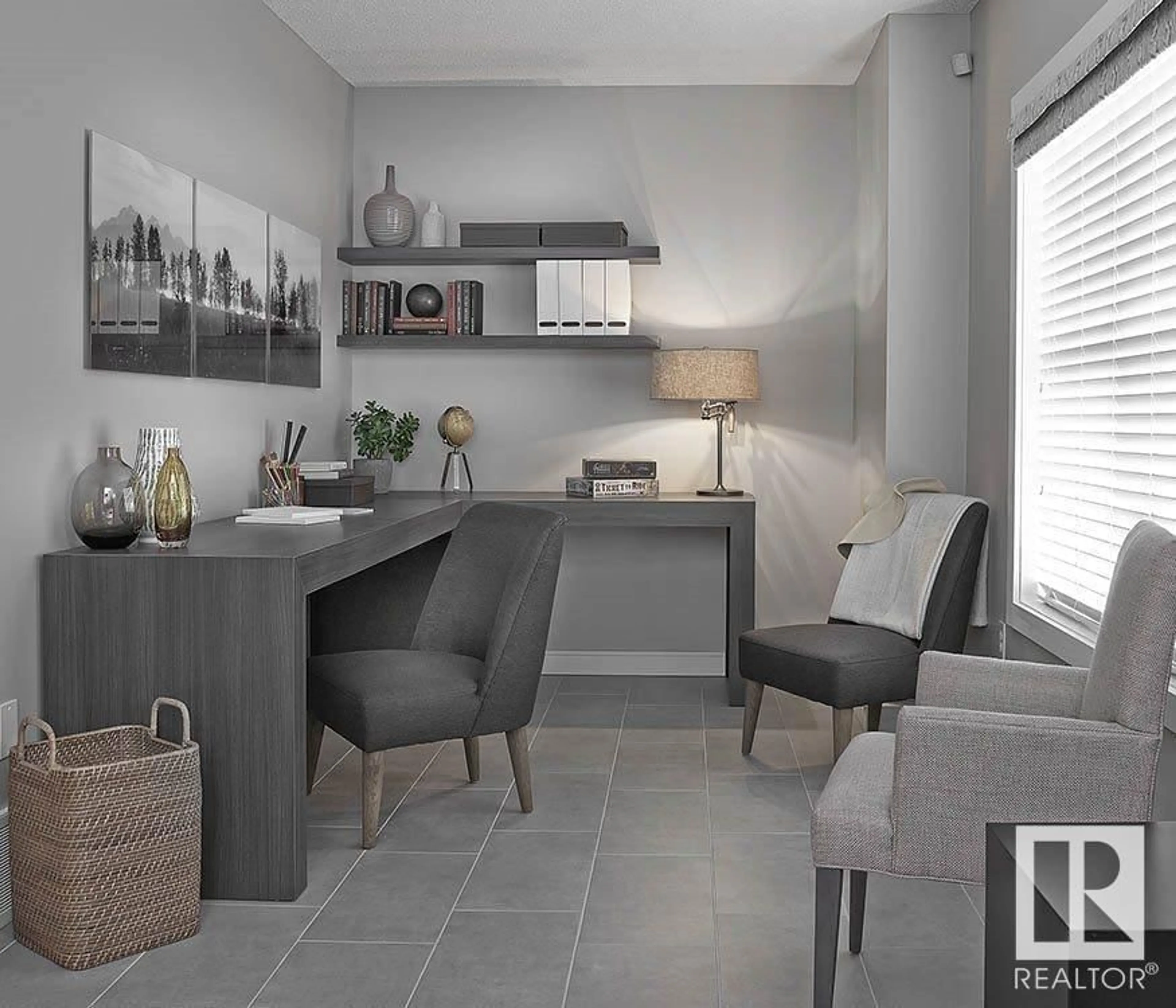 Open concept kitchen, ceramic/tile floor for 735 - 11 ALLARD BV, Edmonton Alberta T6W1A8