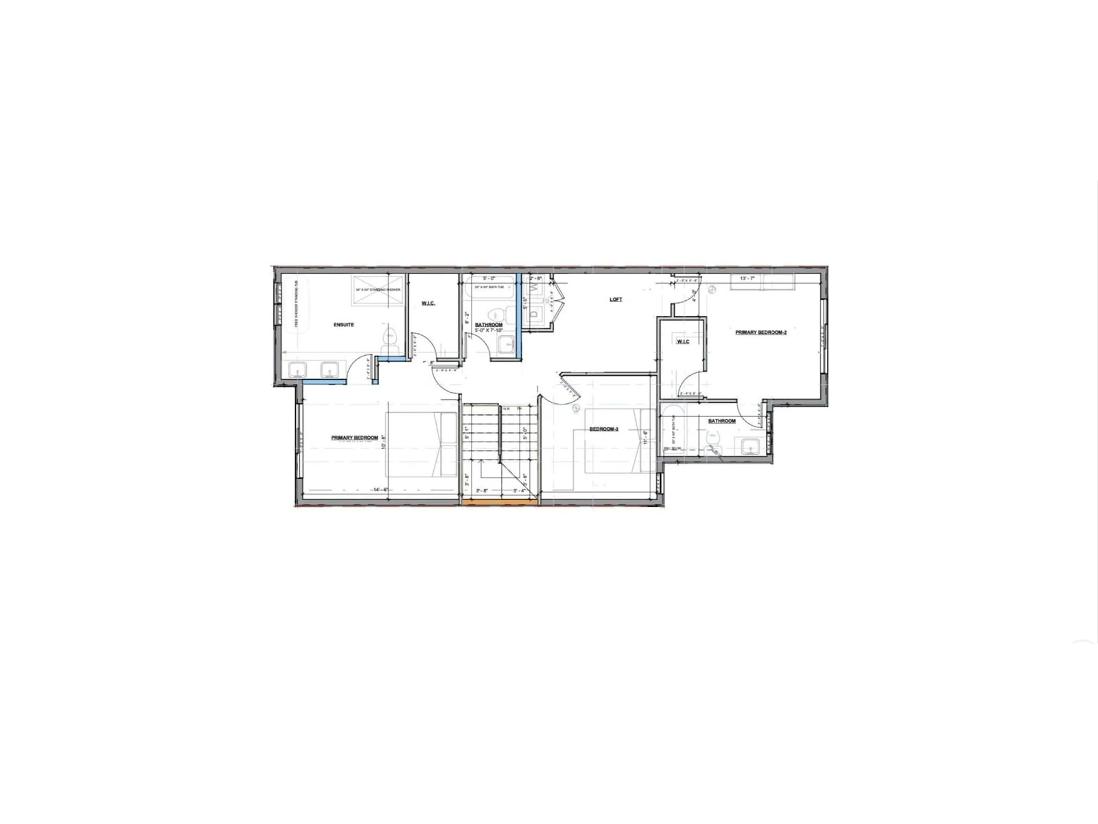 Floor plan for 73 ELLIOT WD, Fort Saskatchewan Alberta T8L1R8