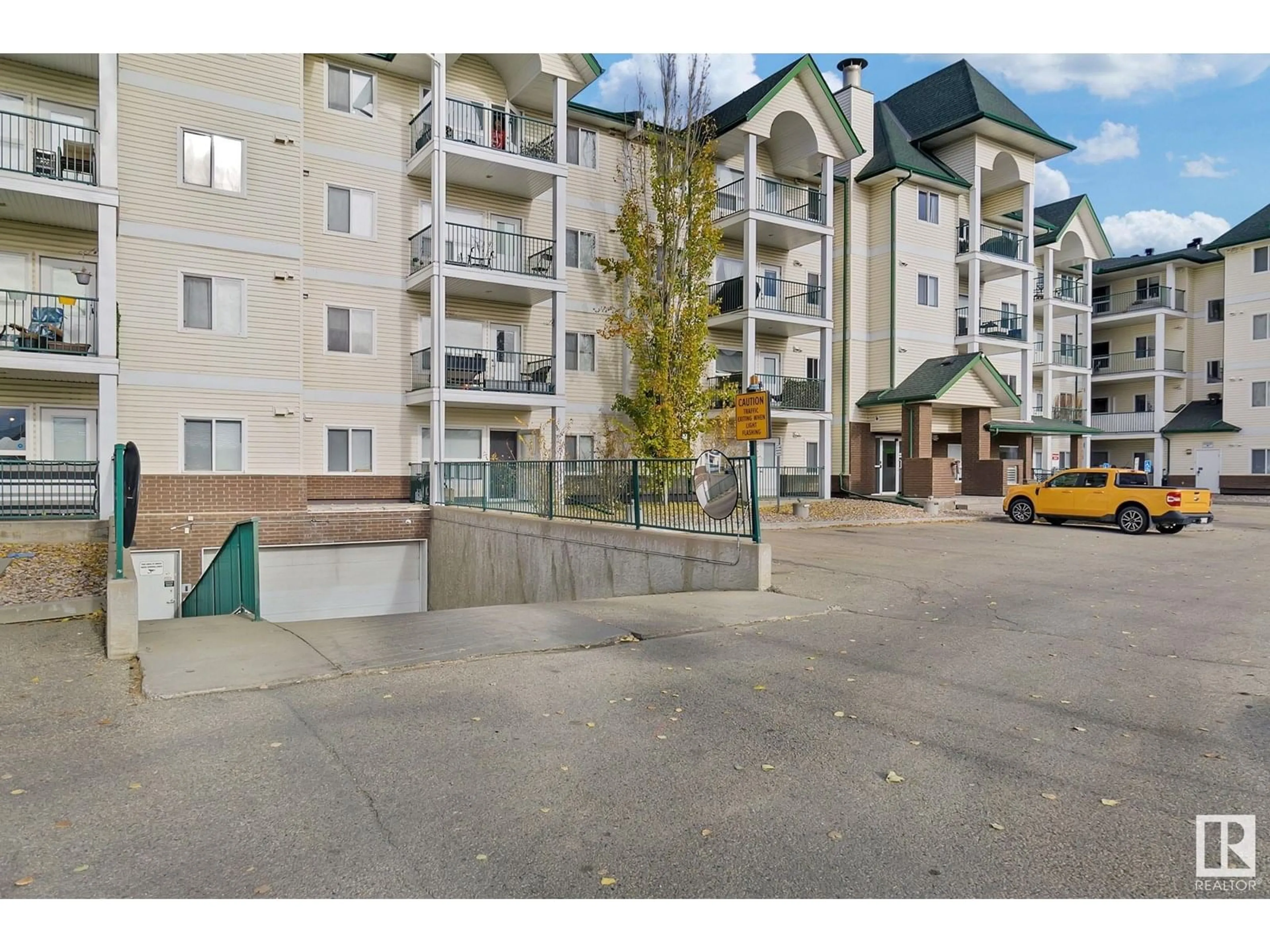 Patio, street for #110 - 13635 34 ST, Edmonton Alberta T5A0C4