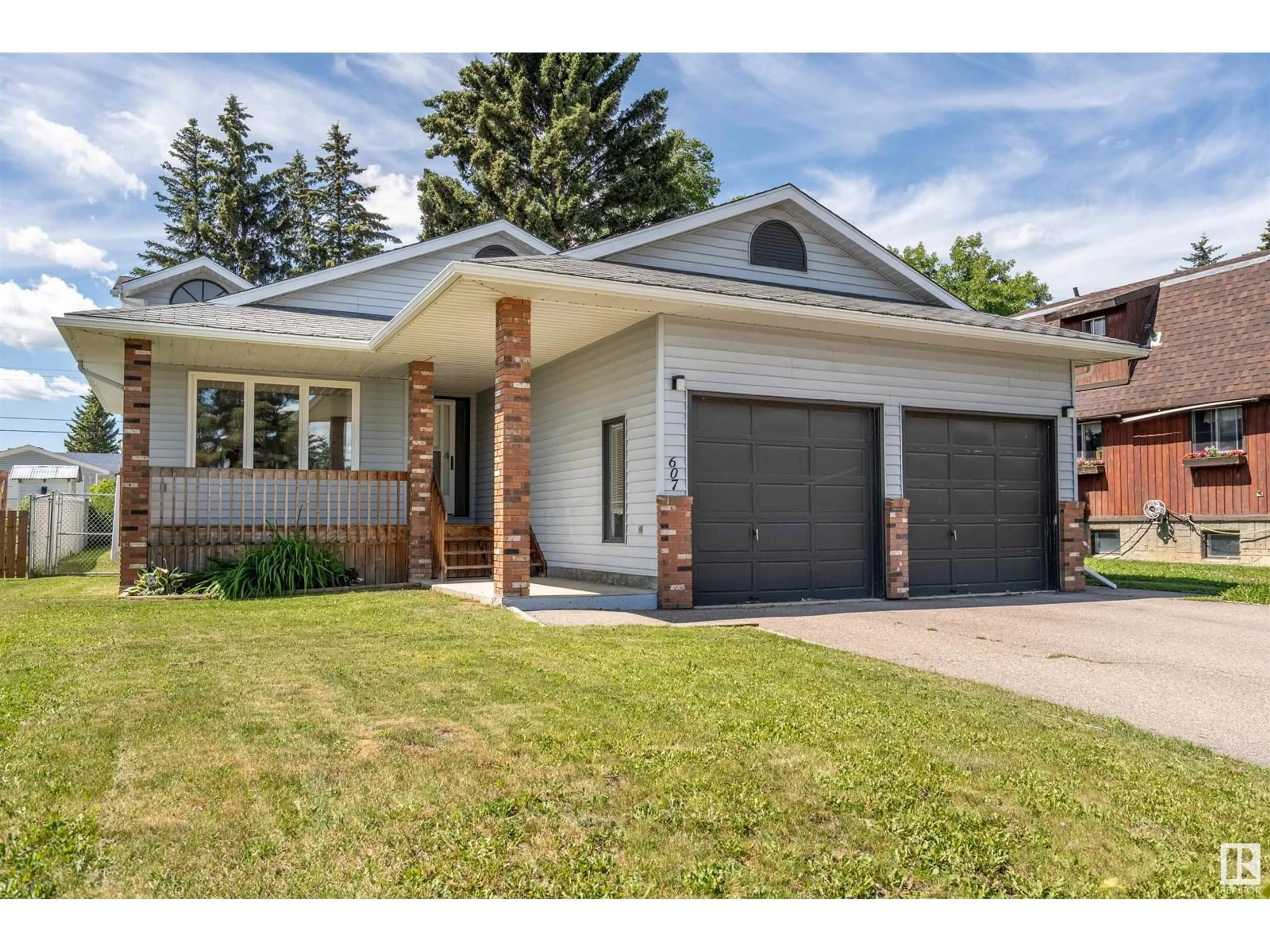 Home with brick exterior material, street for 607 12 ST, Cold Lake Alberta T9M1B1