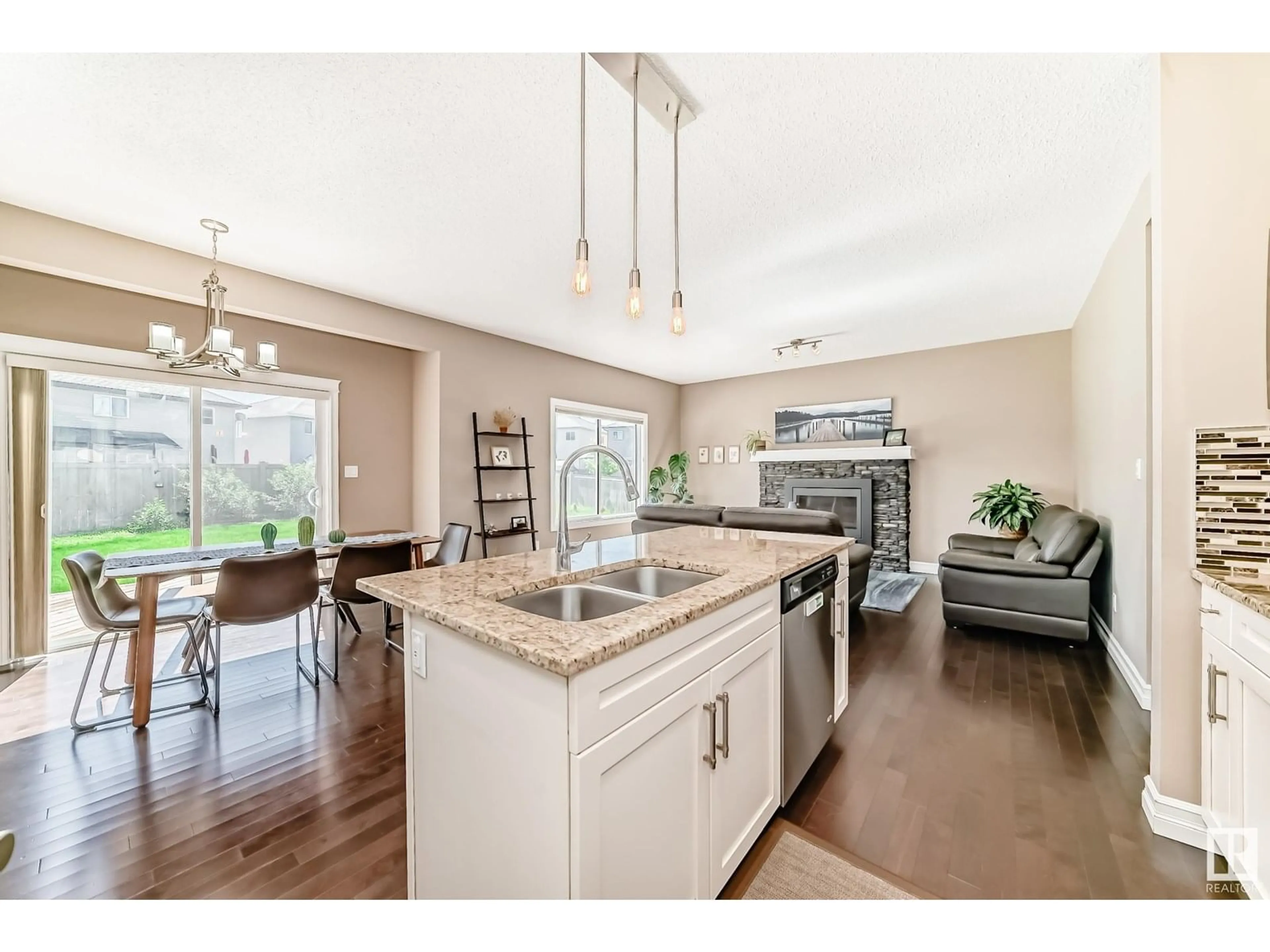 Open concept kitchen, unknown for NW - 16311 135 ST, Edmonton Alberta T6V0J9