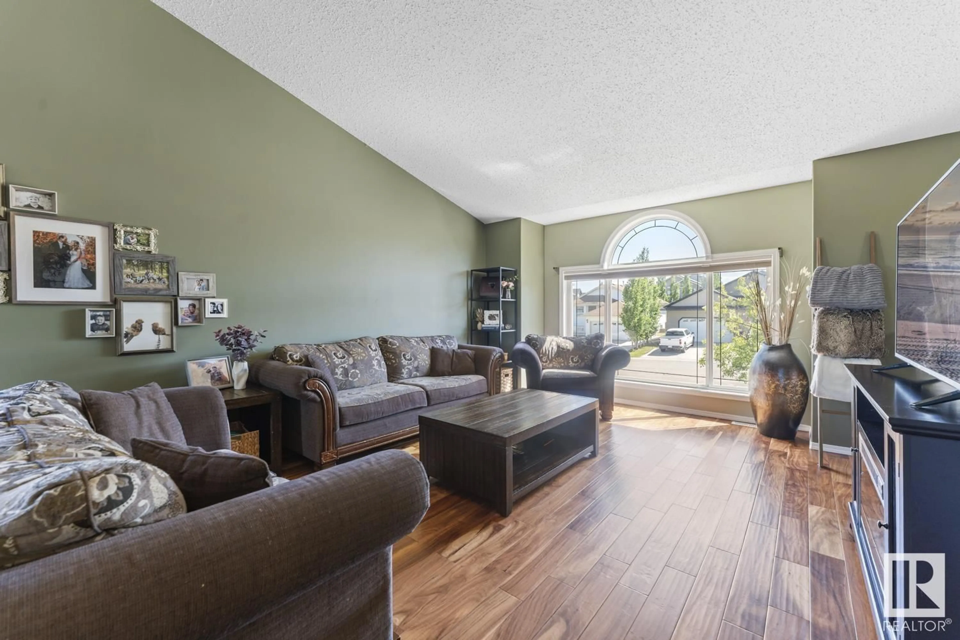 Living room with furniture, unknown for 703 SPARROW CL, Cold Lake Alberta T9M2B7