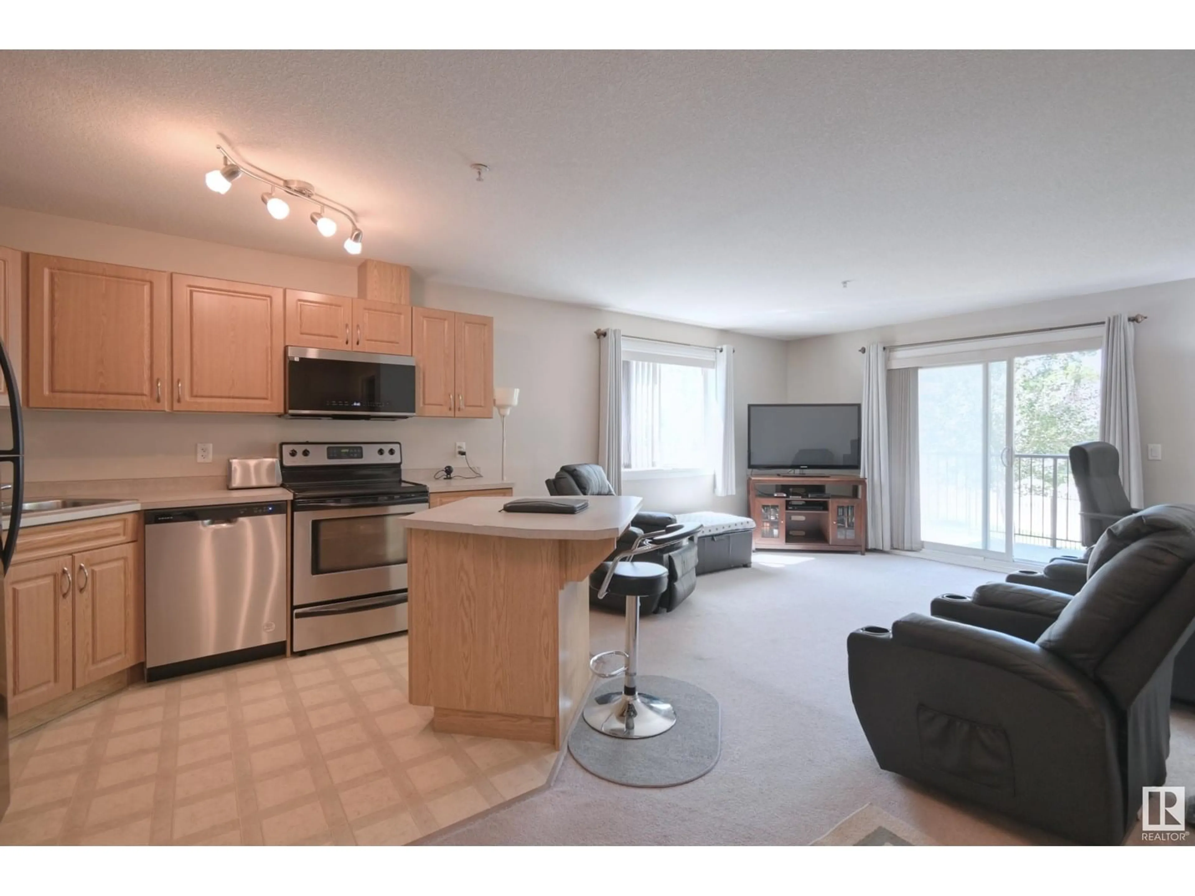 Open concept kitchen, unknown for 204 - 9945 167 ST, Edmonton Alberta T5P0K5