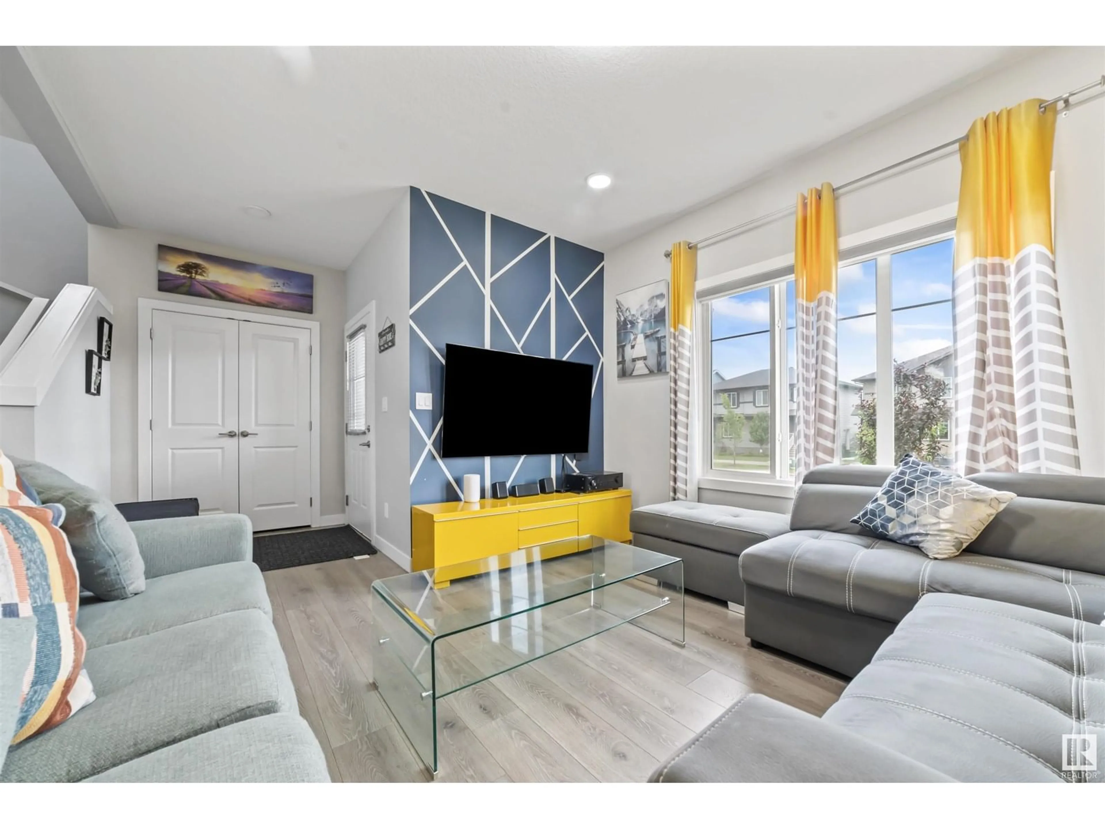 Living room with furniture, unknown for 2153 MAPLE RD, Edmonton Alberta T6T2L4